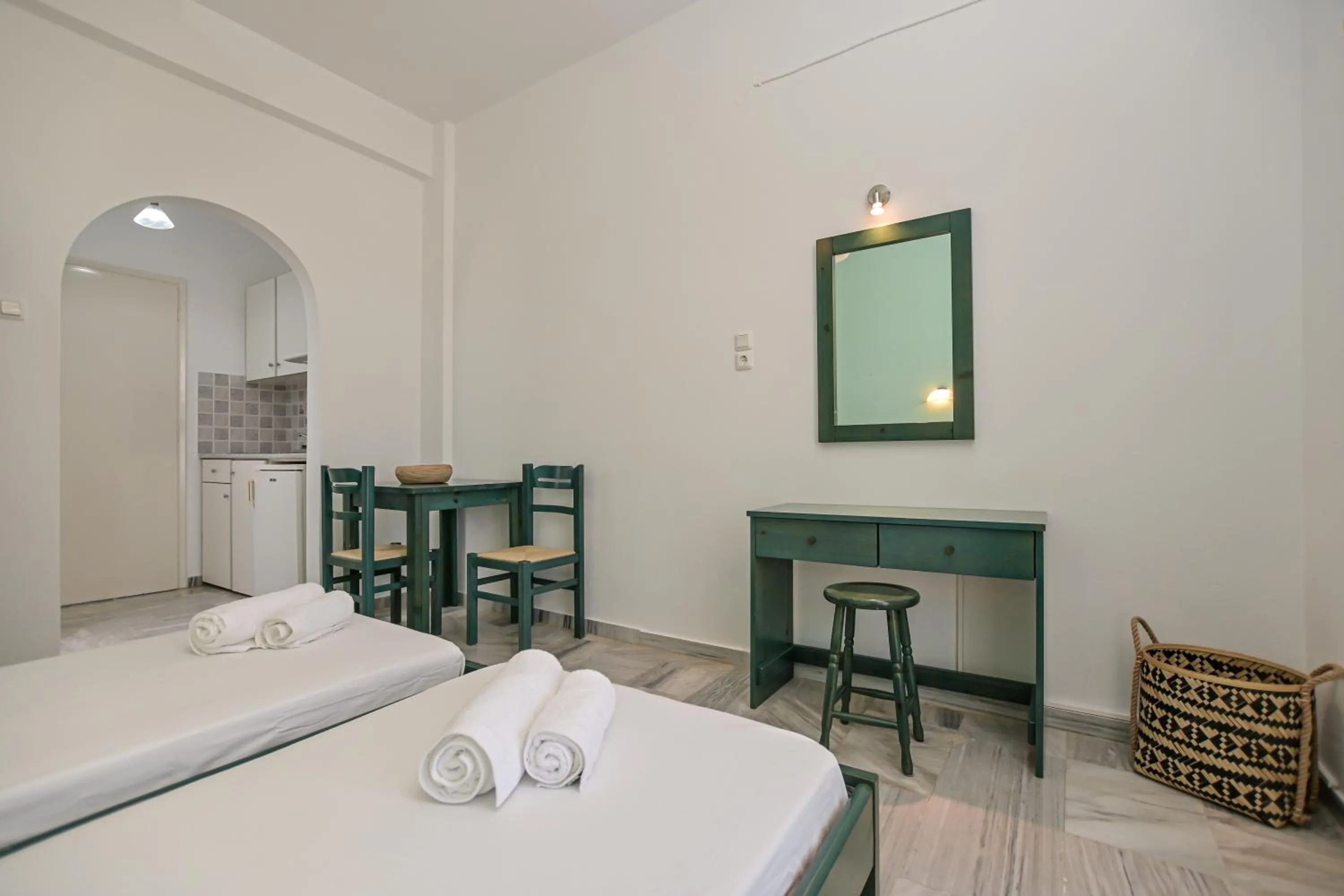 Bed in Naxian Garden of Senses