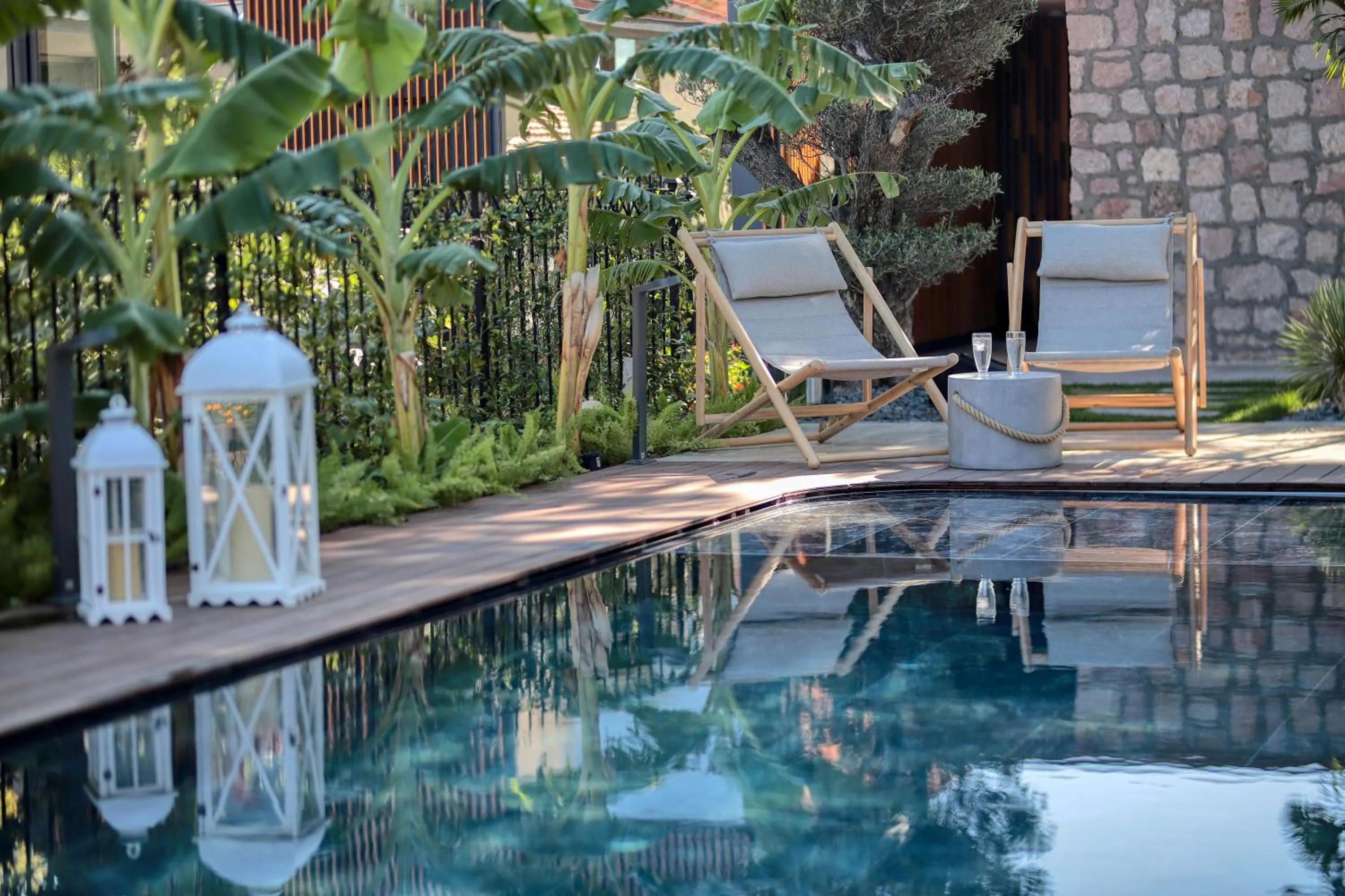 Swimming pool in CUNDA PİER OTEL