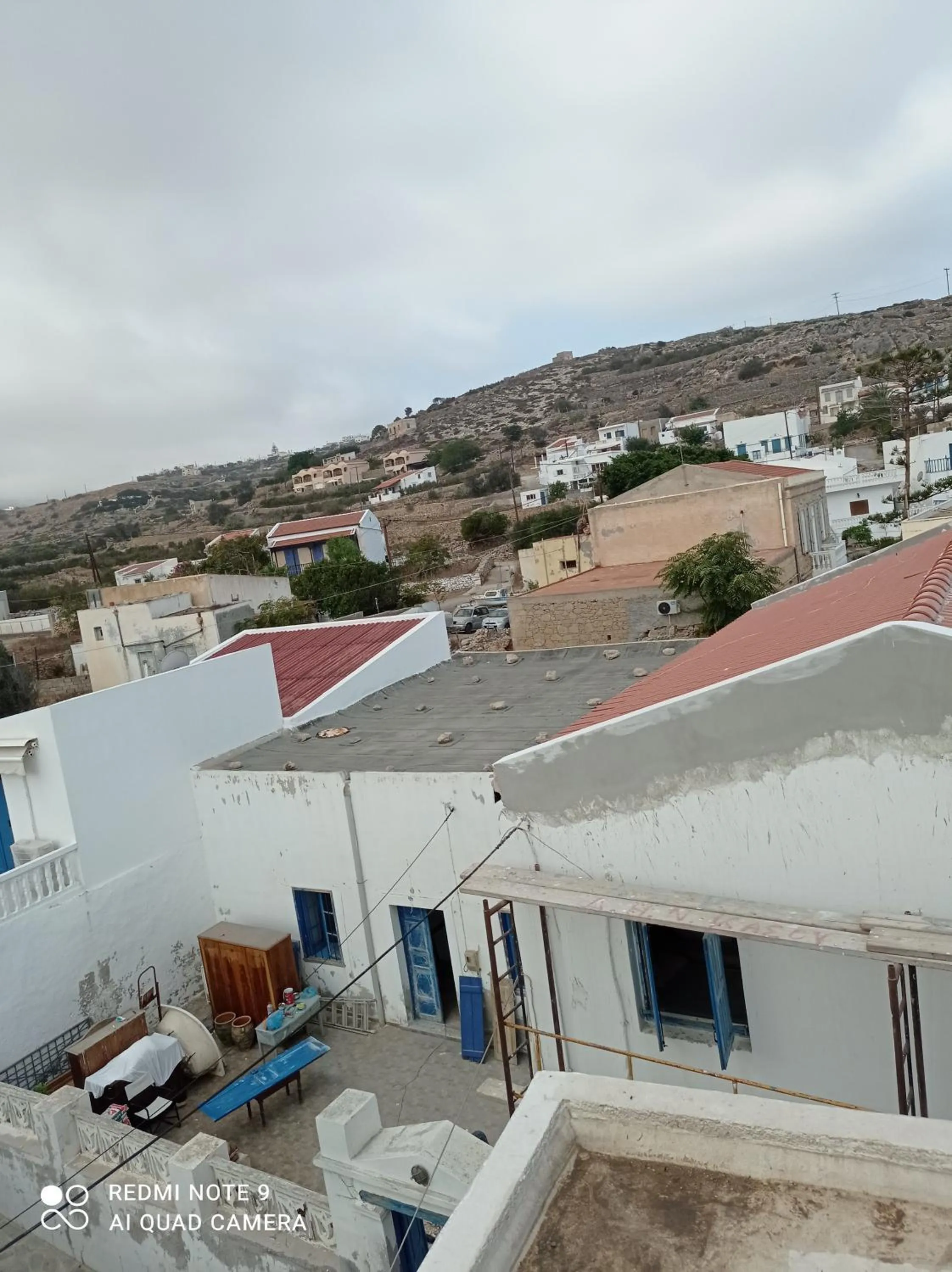 Garden view in Kasos Palace