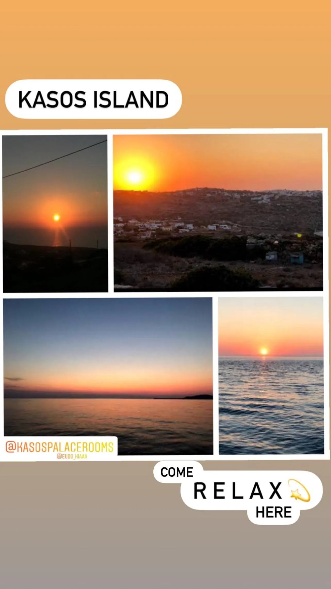 City view in Kasos Palace