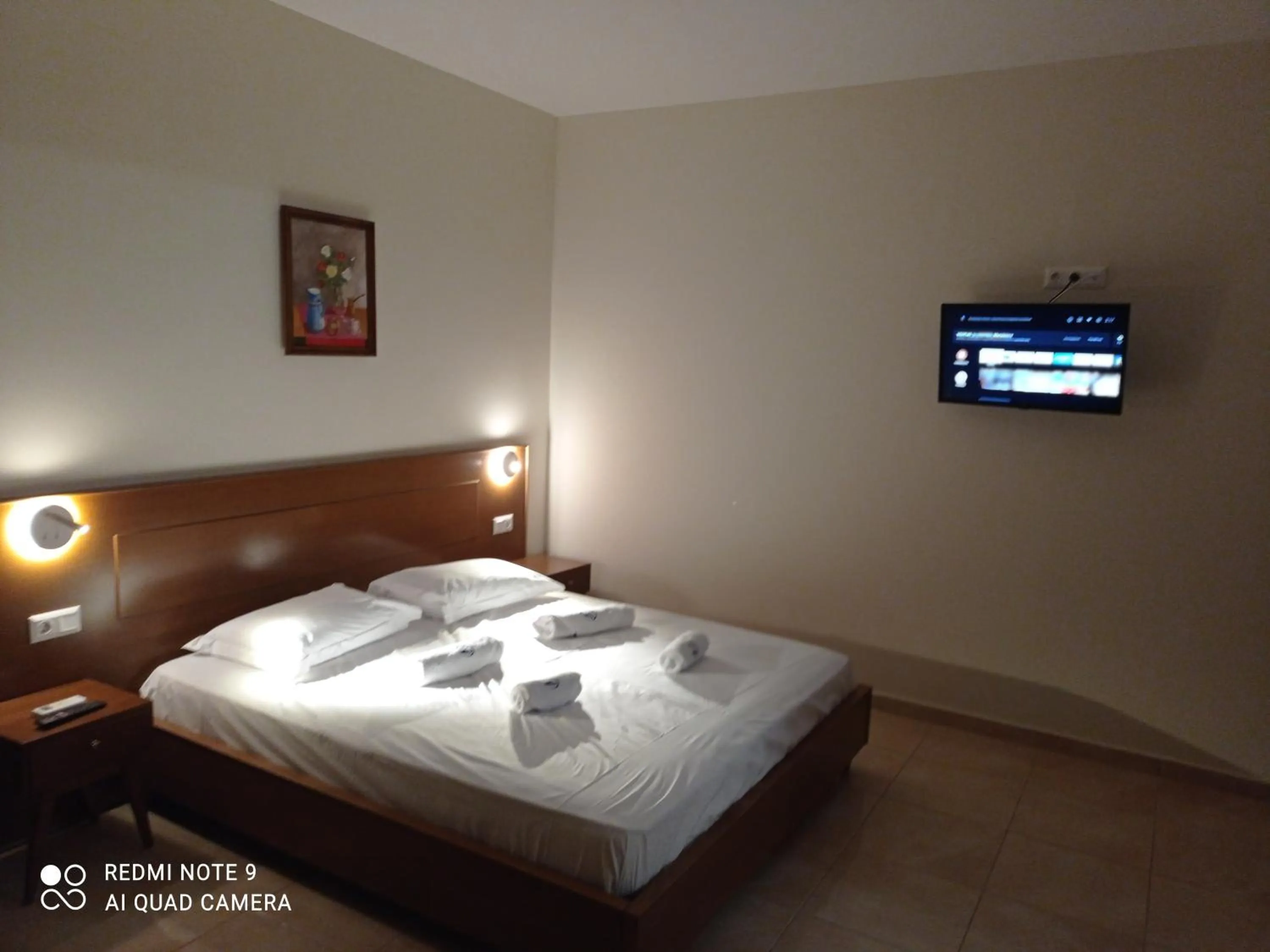 Coffee/tea facilities, Bed in Kasos Palace