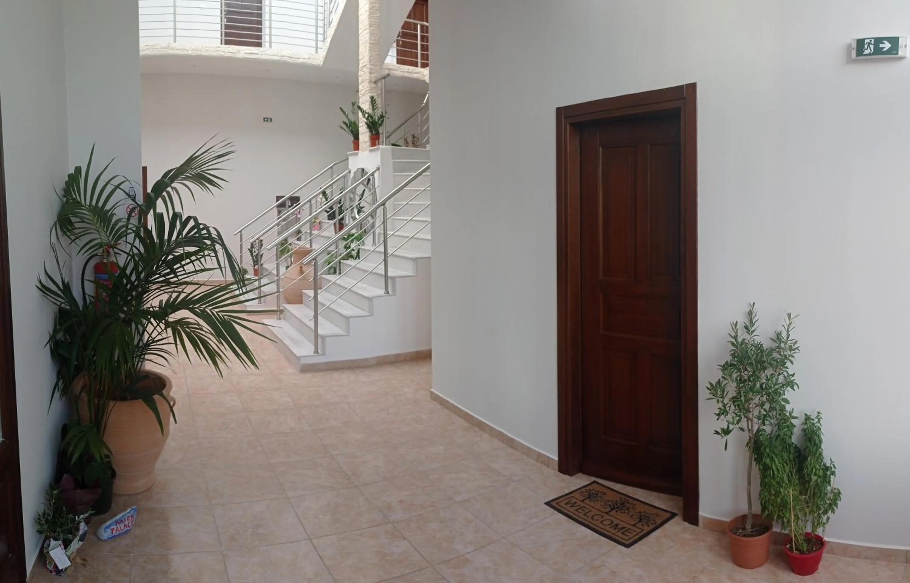 Inner courtyard view in Kasos Palace