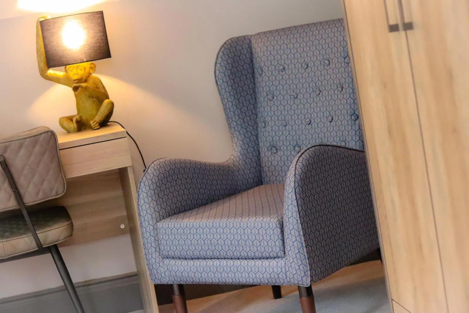 Seating area in The Strutt Arms