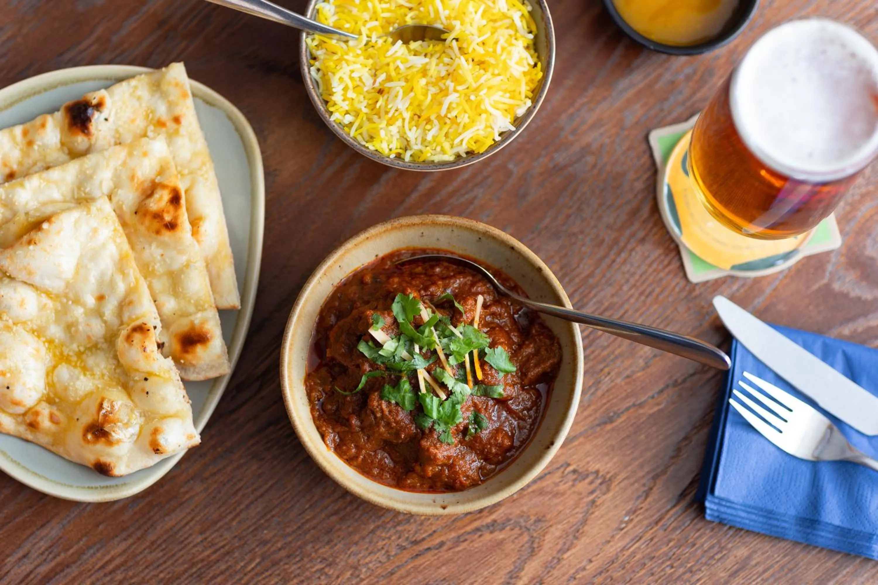 Food in The Strutt Arms