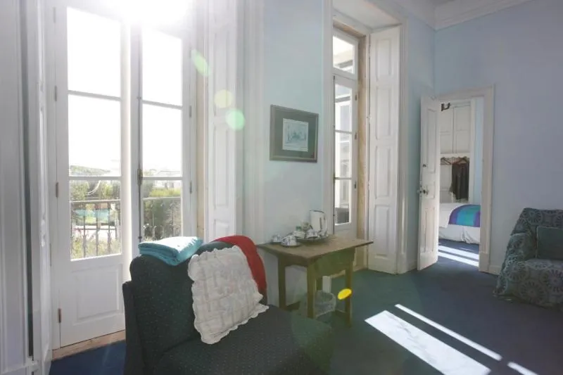 Seating area, Bed in Casa Grande Portugal