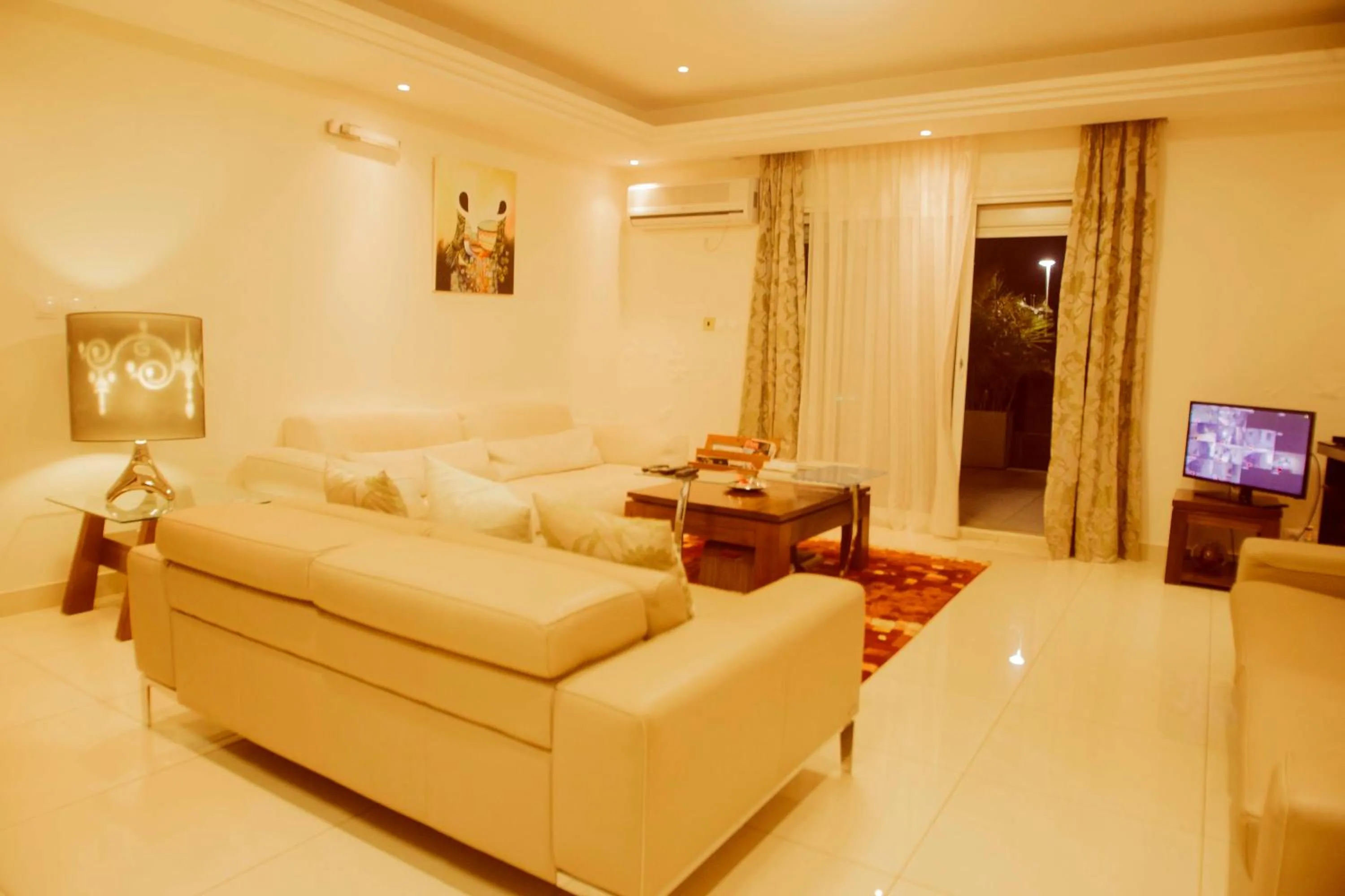 Seating area in Residence MASSOU