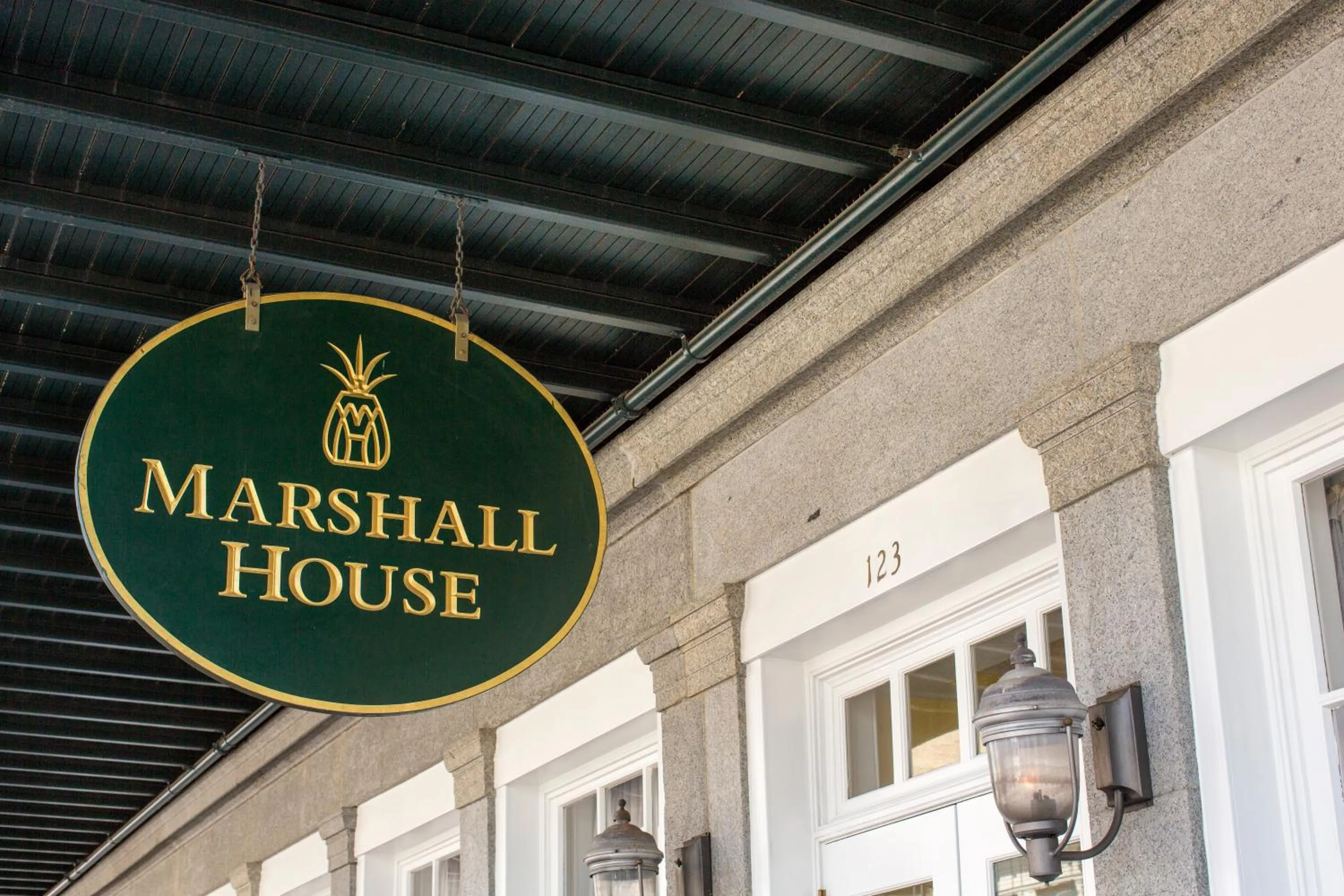 Decorative detail in The Marshall House, Historic Inns of Savannah Collection