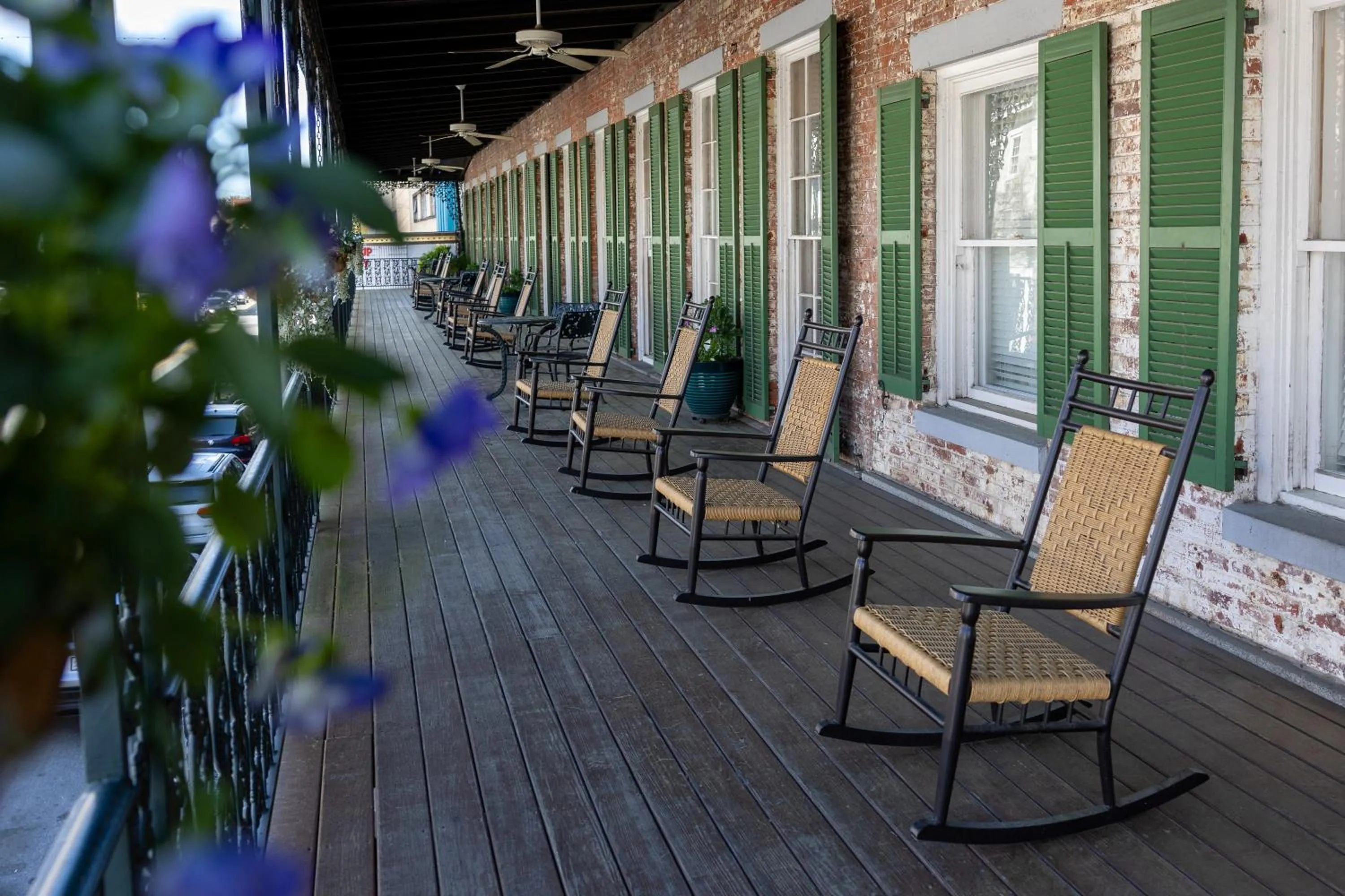 Balcony/Terrace in The Marshall House, Historic Inns of Savannah Collection