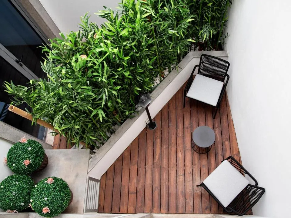 Balcony/Terrace in Kavia Hotel do Largo