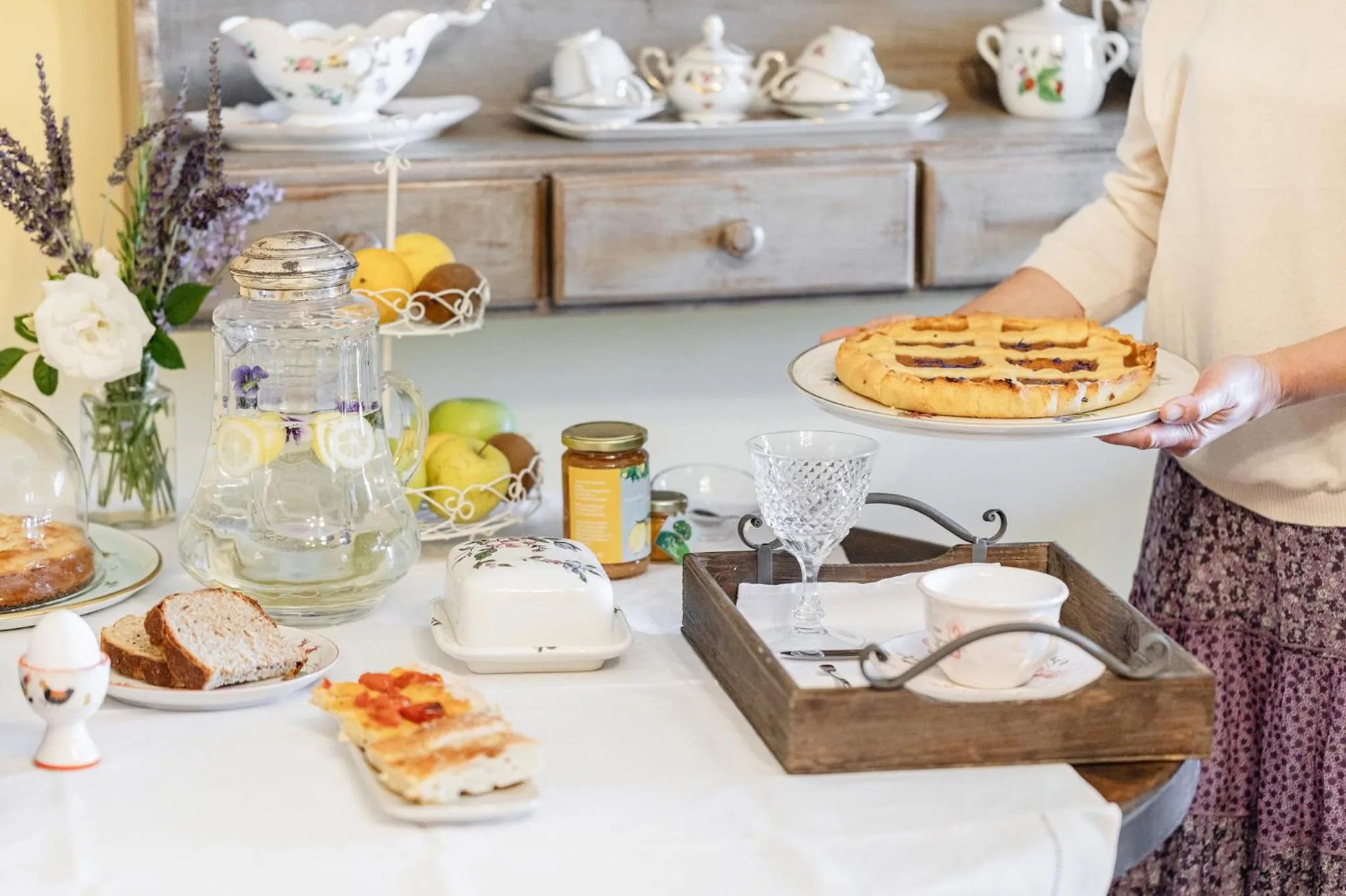 Breakfast in Agriturismo L’Orto di Muma