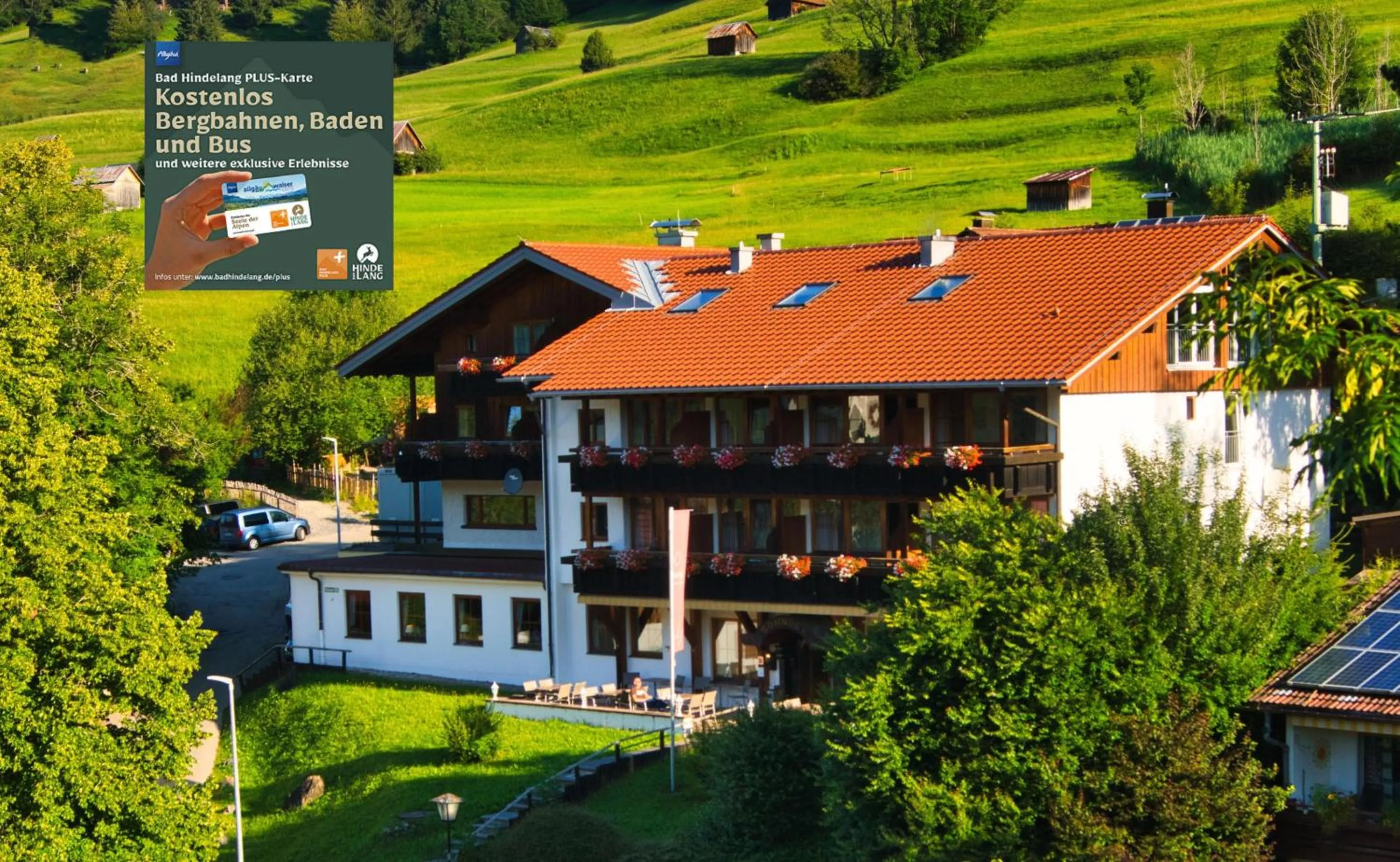 Property building in Alpenhotel Sonneck - mit Bergbahnticket