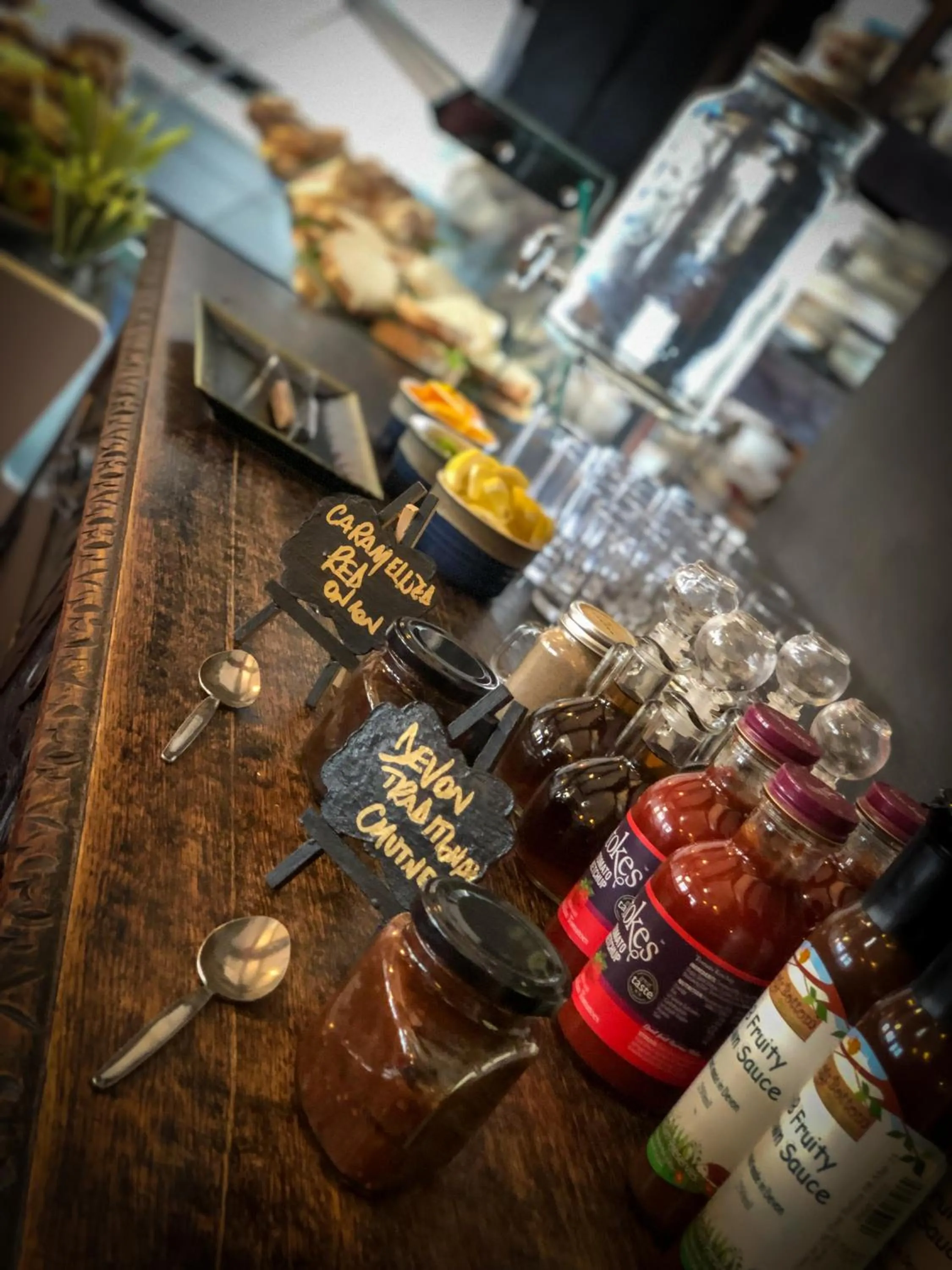 Alcoholic drinks in The New Inn Clovelly