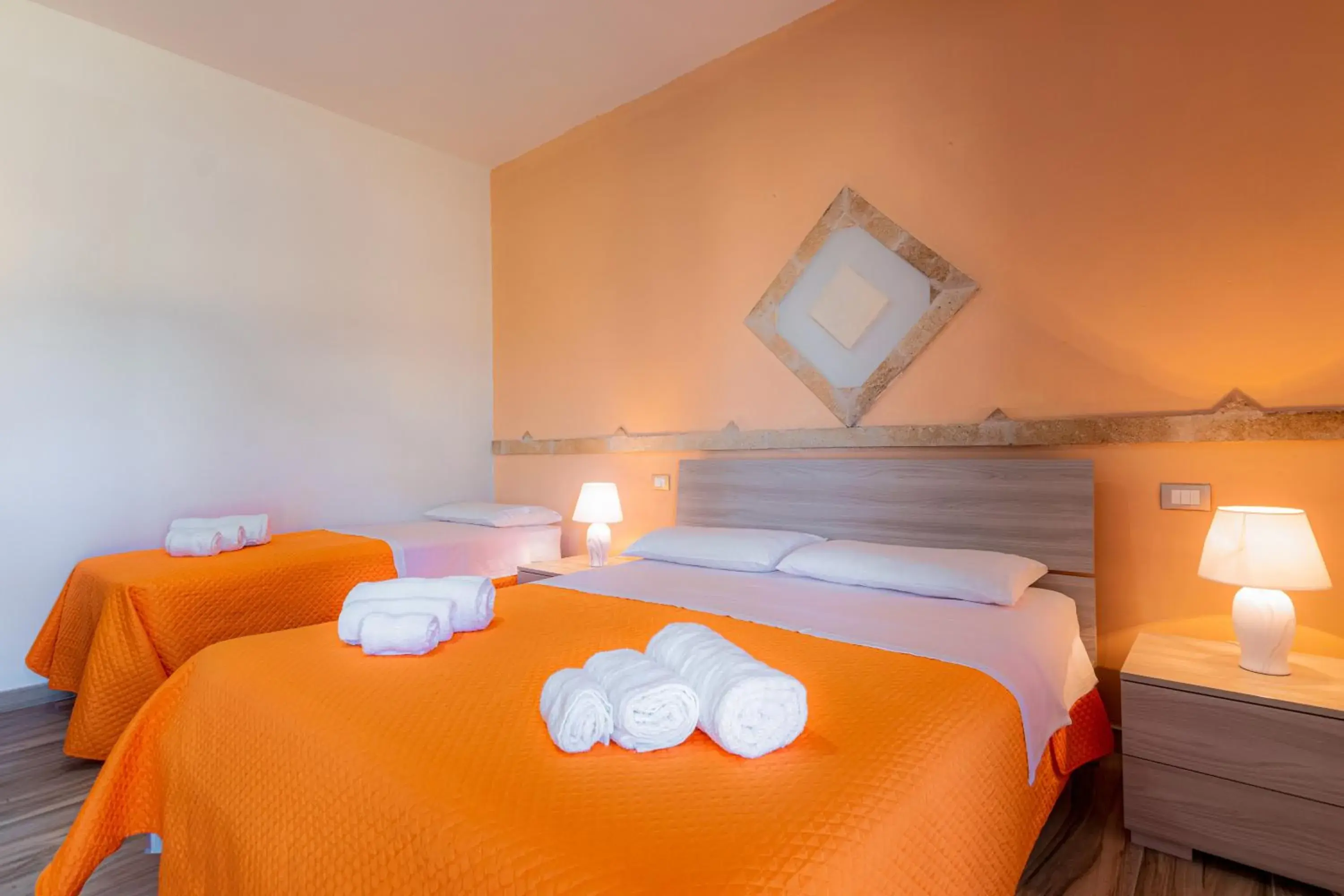 Comfort Triple Room with Shower in Tenuta San Lorenzo Comfort Triple Room with Shower in Tenuta San Lorenzo