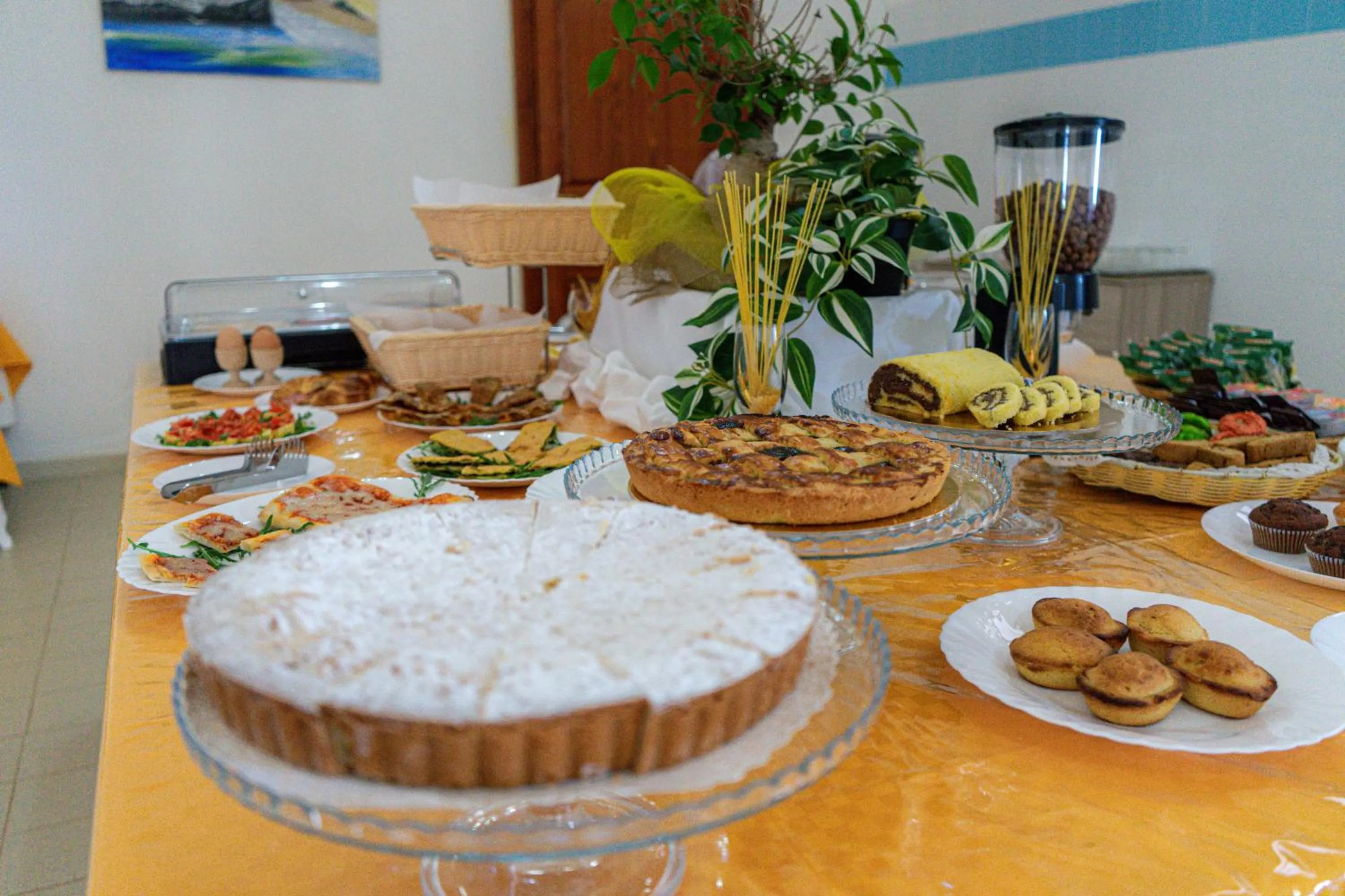Buffet breakfast in Tenuta San Lorenzo