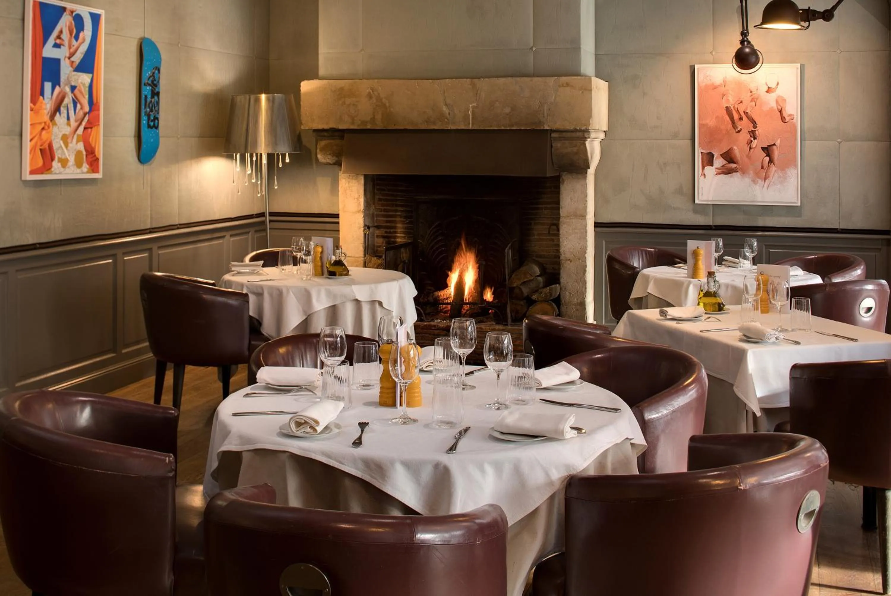 Restaurant/places to eat in CAZAUDEHORE Hôtel Restaurant Gastronomique Terrasse et Jardins