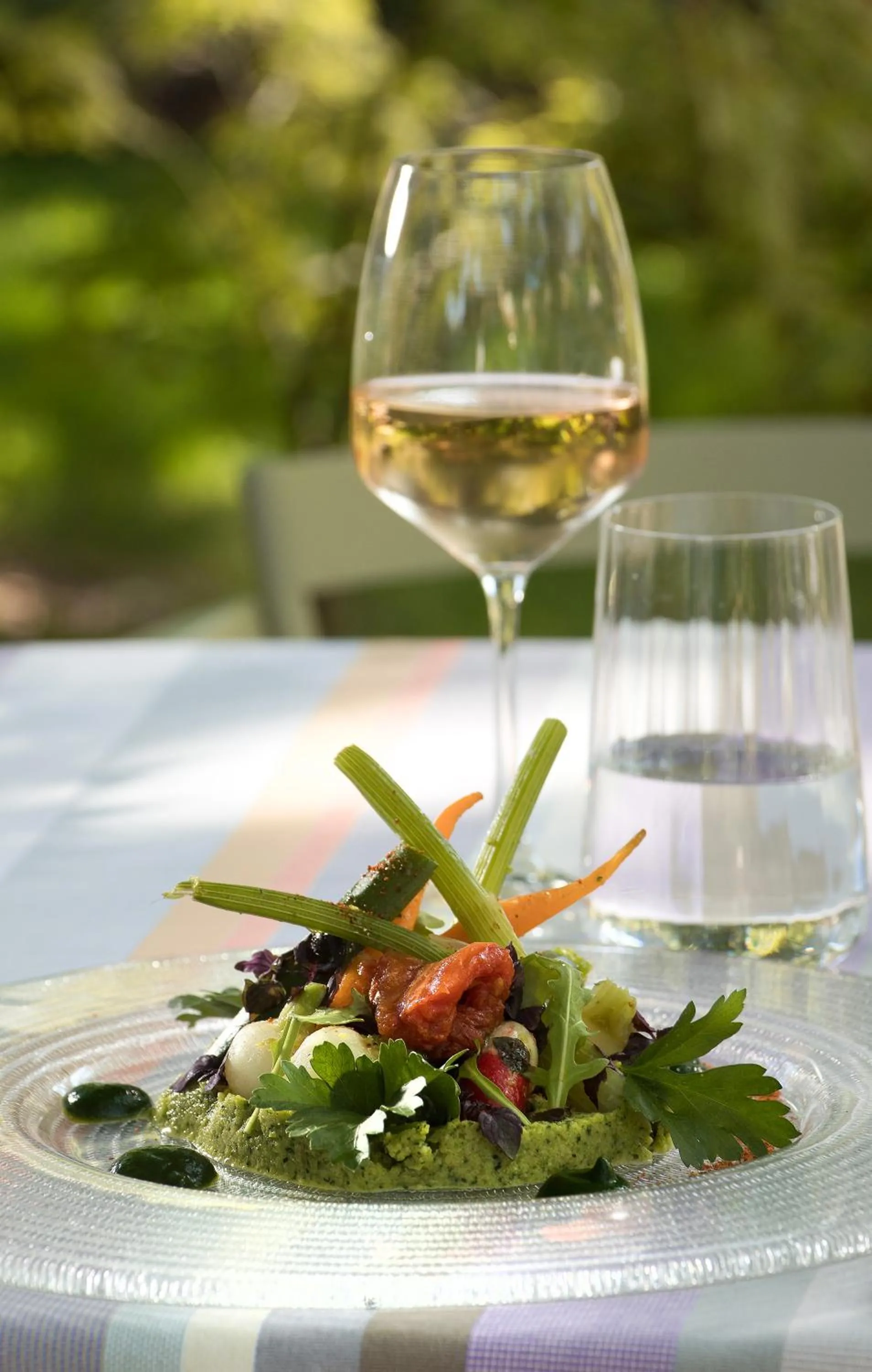 Restaurant/places to eat in CAZAUDEHORE Hôtel Restaurant Gastronomique Terrasse et Jardins