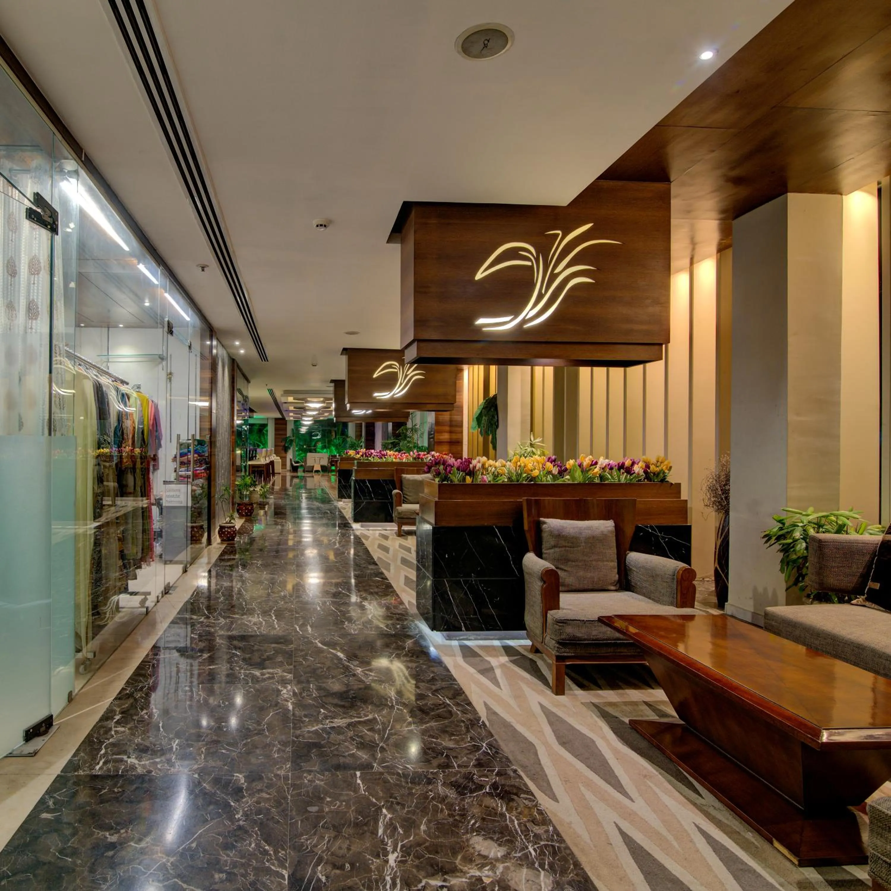 Seating area in Godwin Haridwar