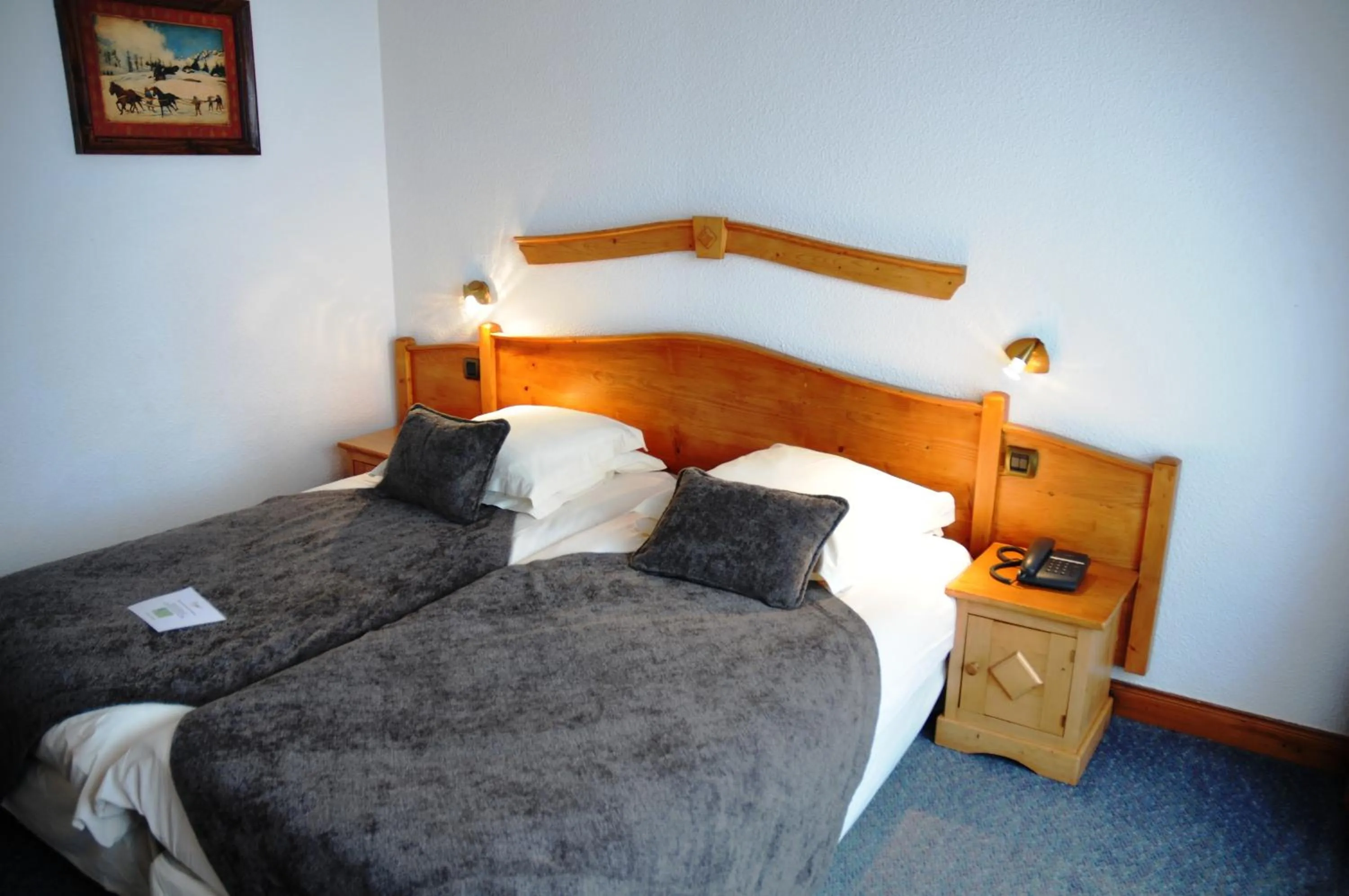 Bedroom, Bed in Le Calgary