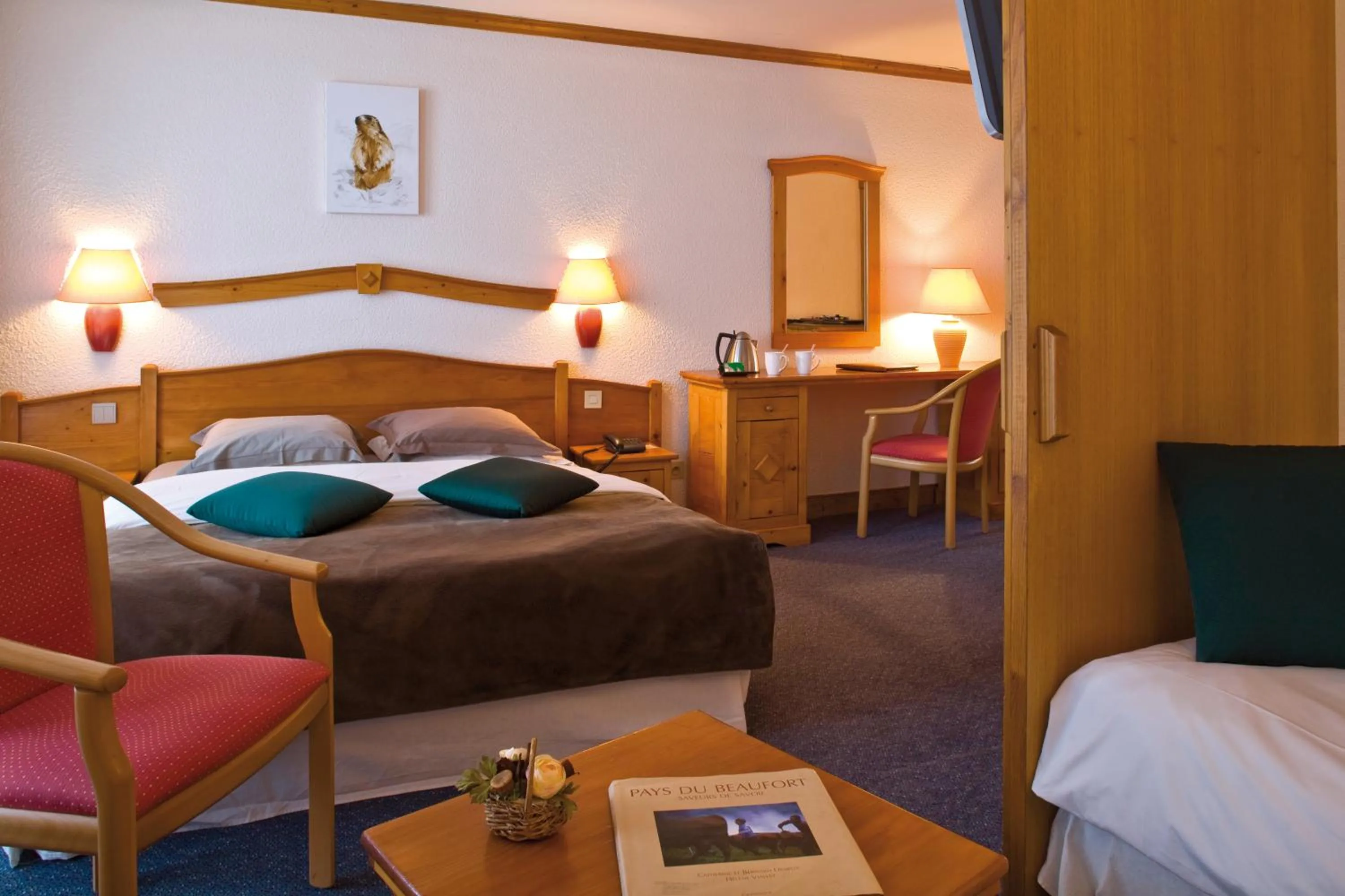 Bedroom, Bed in Le Calgary