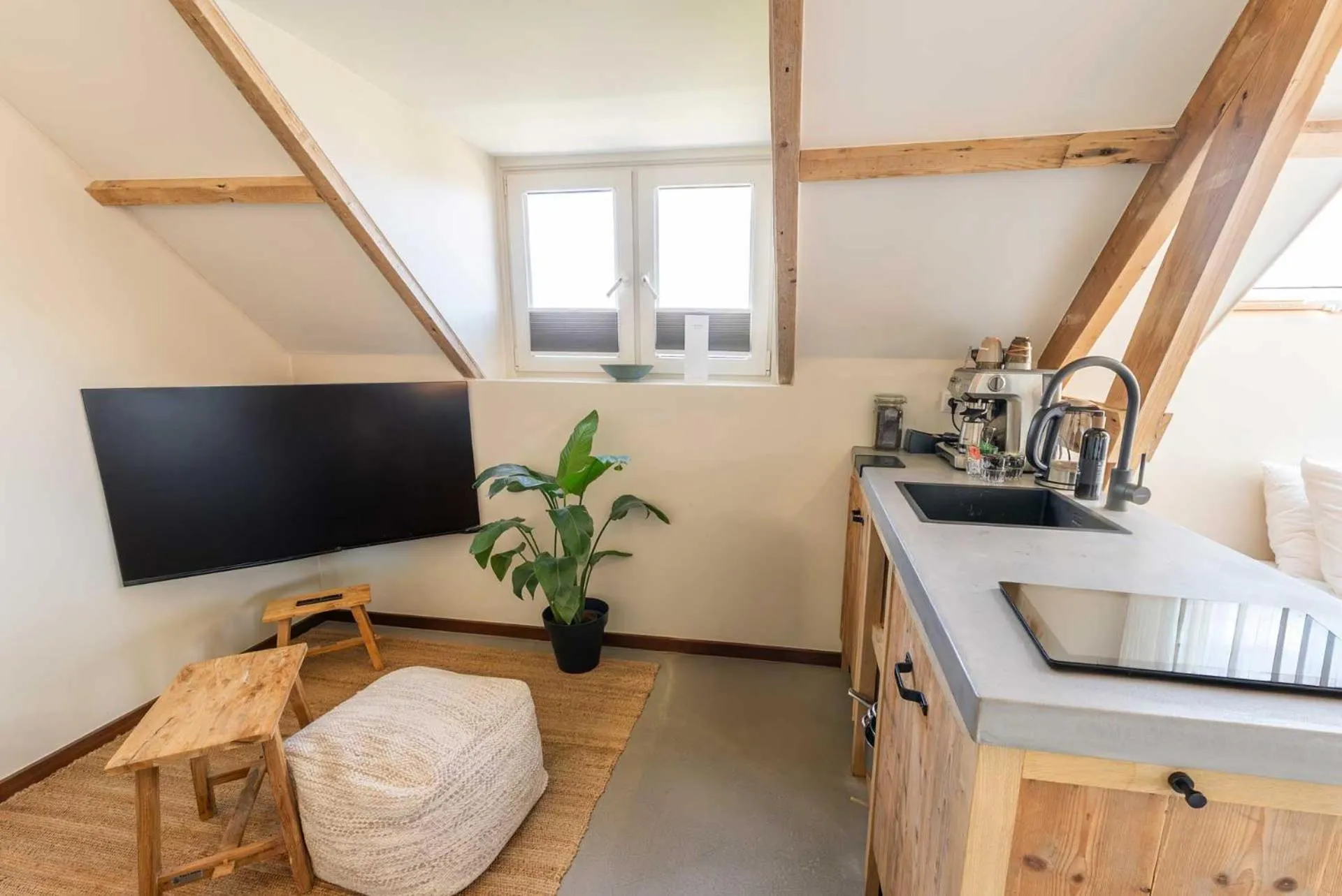 Kitchen or kitchenette in Van Heeckeren Apartments & Suites Buren