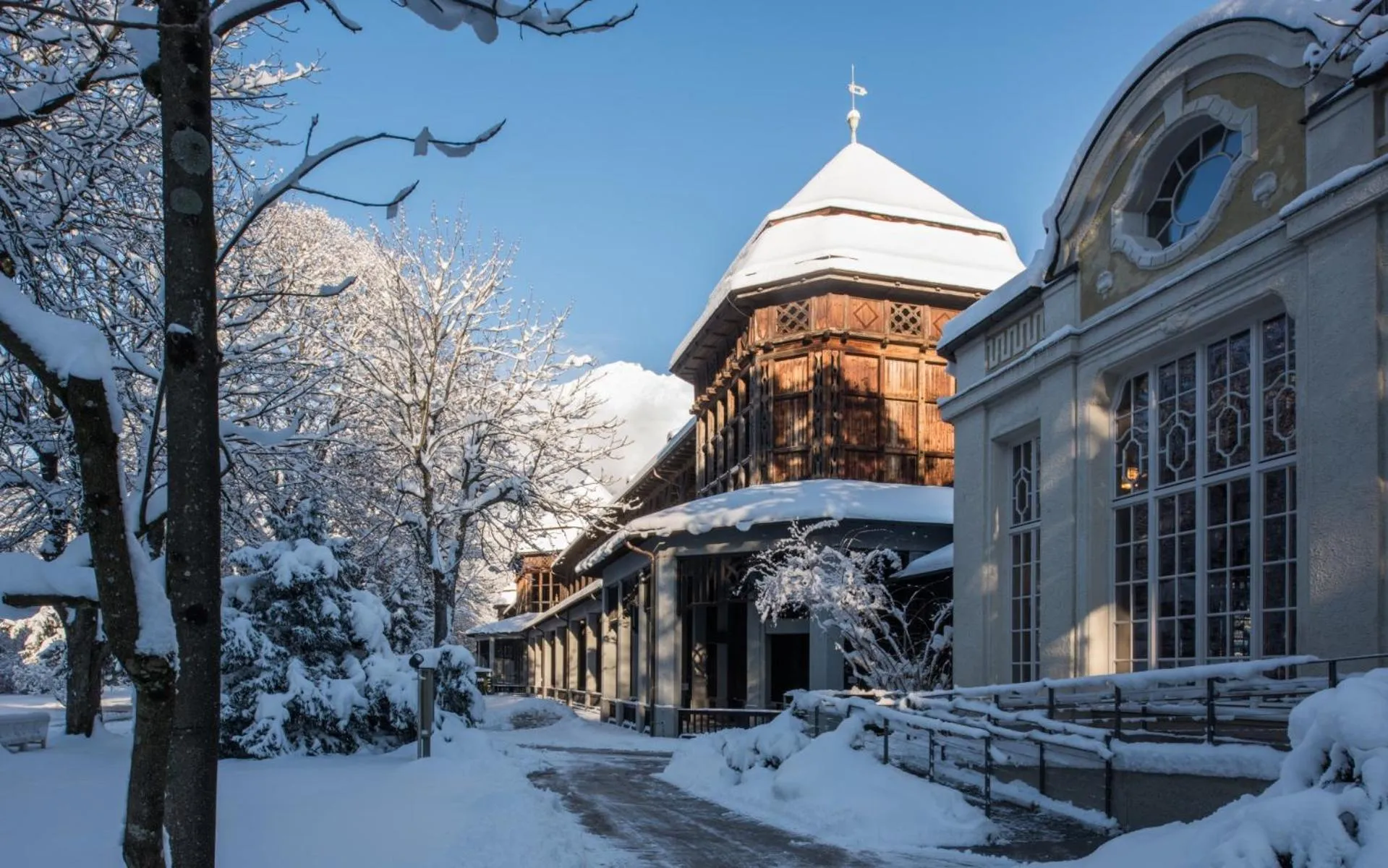 Winter in Galerie Hotel