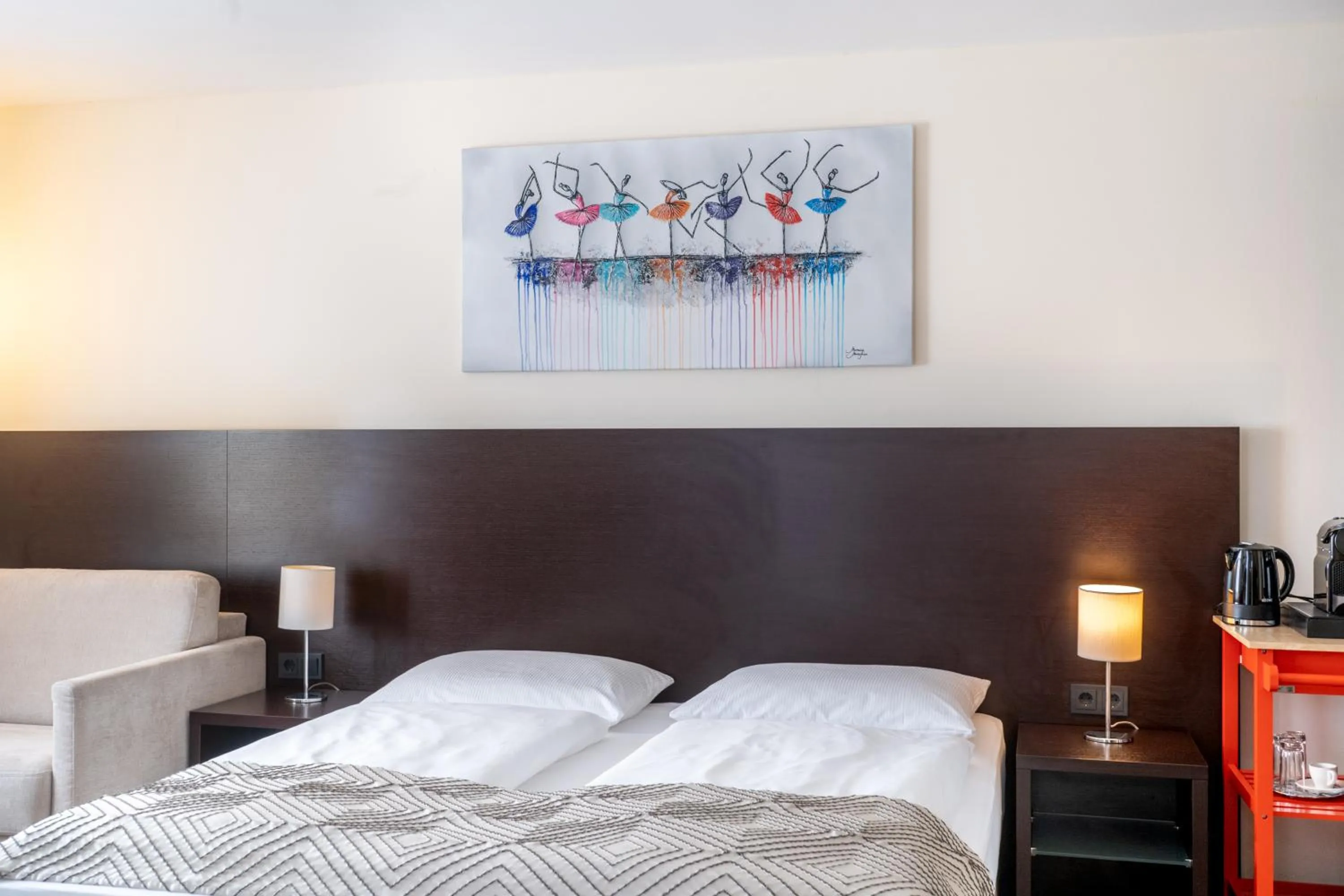 Bedroom, Bed in Galerie Hotel