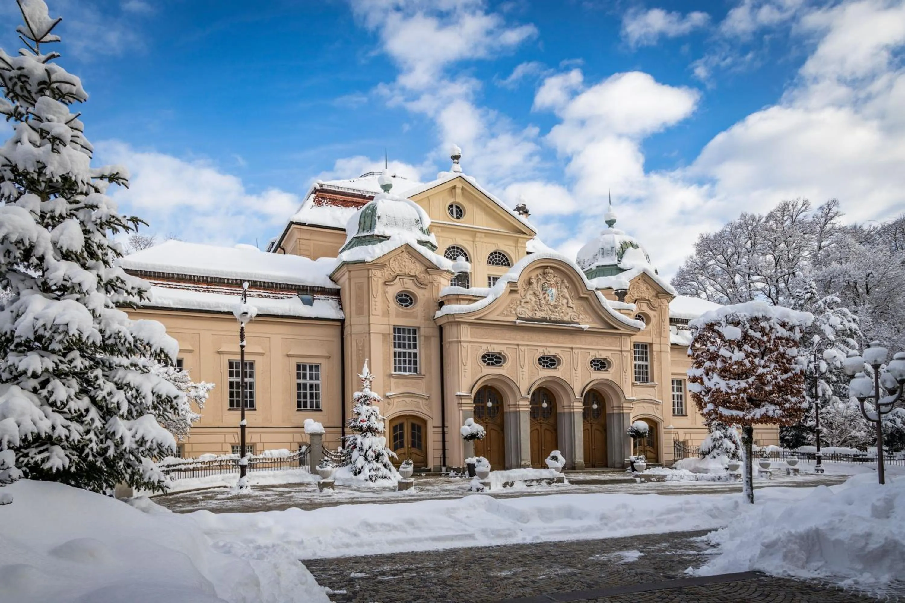 Winter in Galerie Hotel
