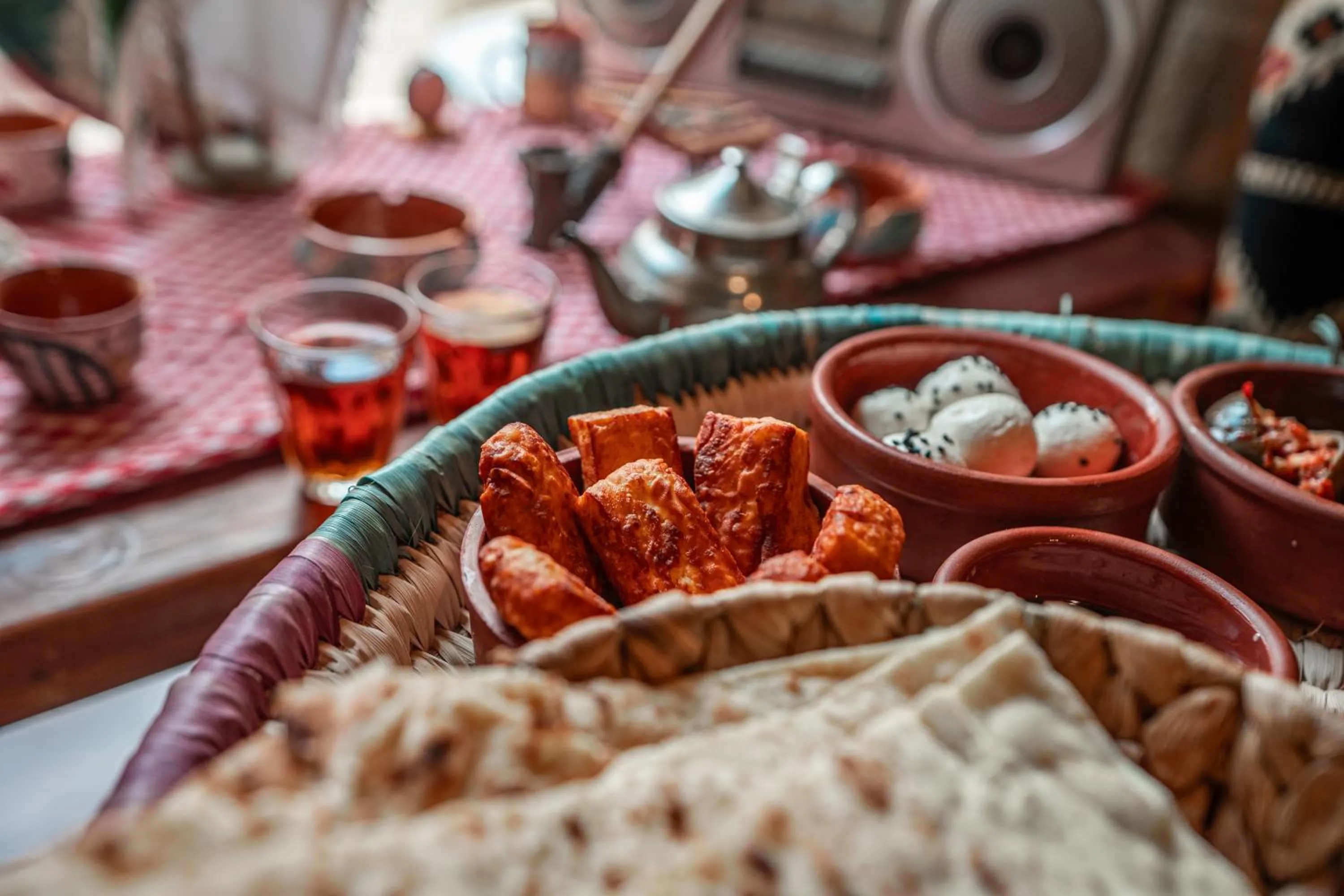 Breakfast in Jordan Heritage Madhafa