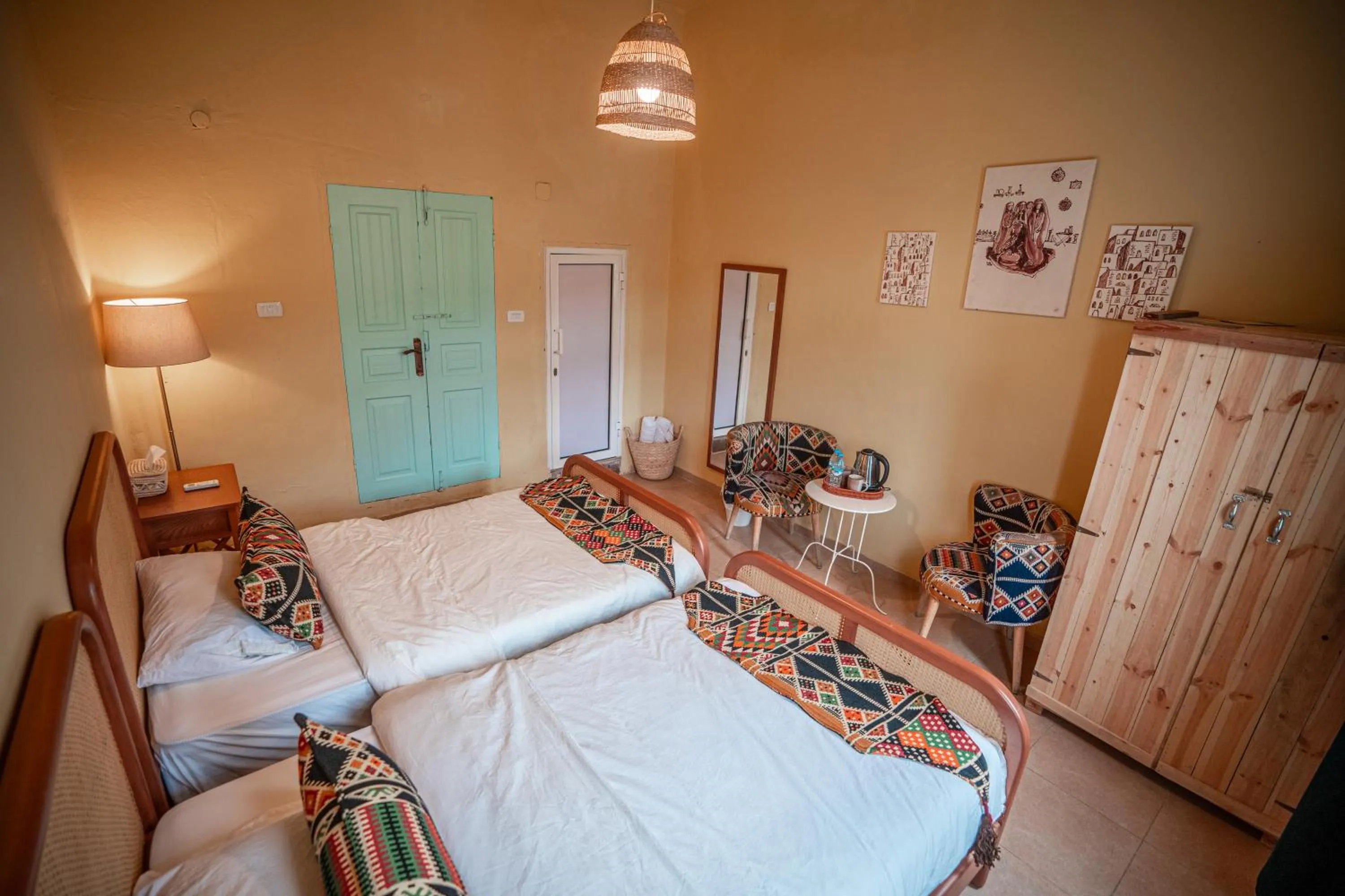 Bed in Jordan Heritage Madhafa