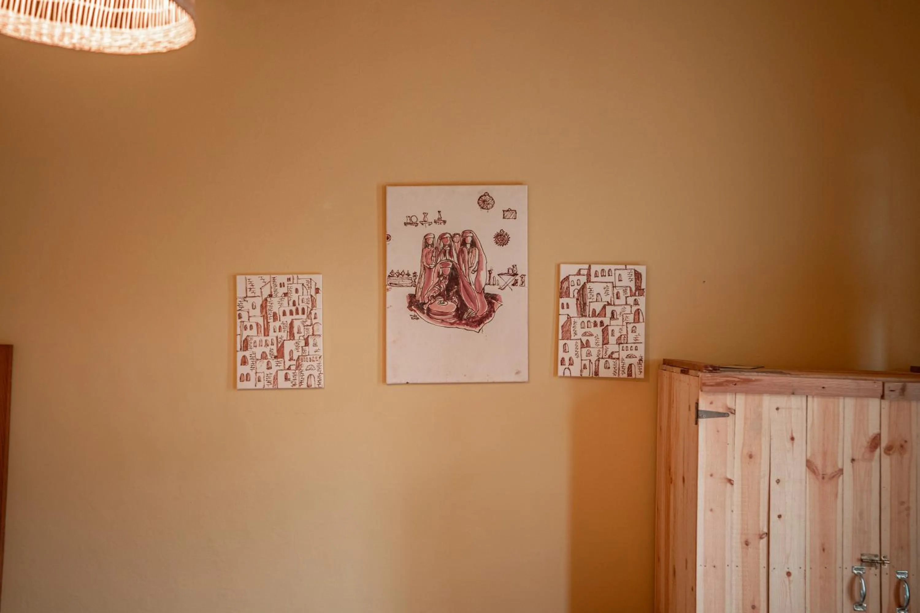 Decorative detail in Jordan Heritage Madhafa