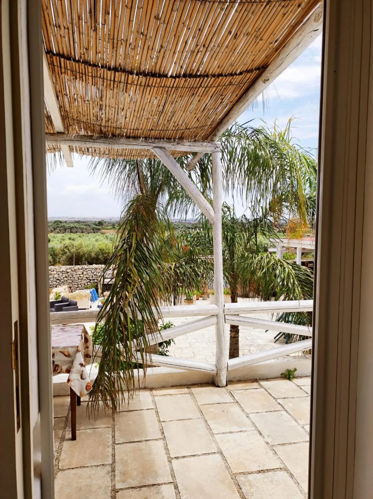 Garden view in Masseria del Ninfeo