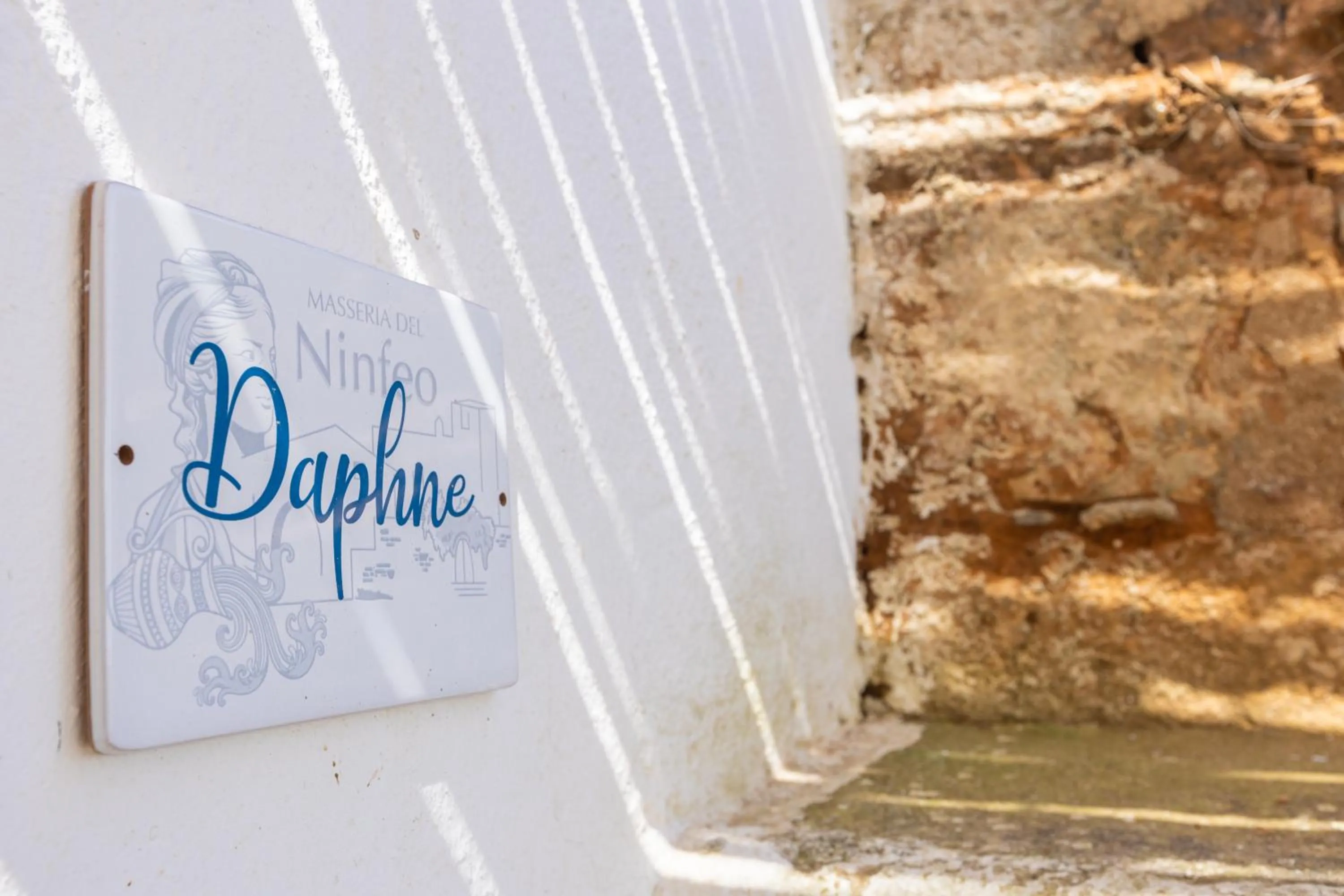 Decorative detail in Masseria del Ninfeo