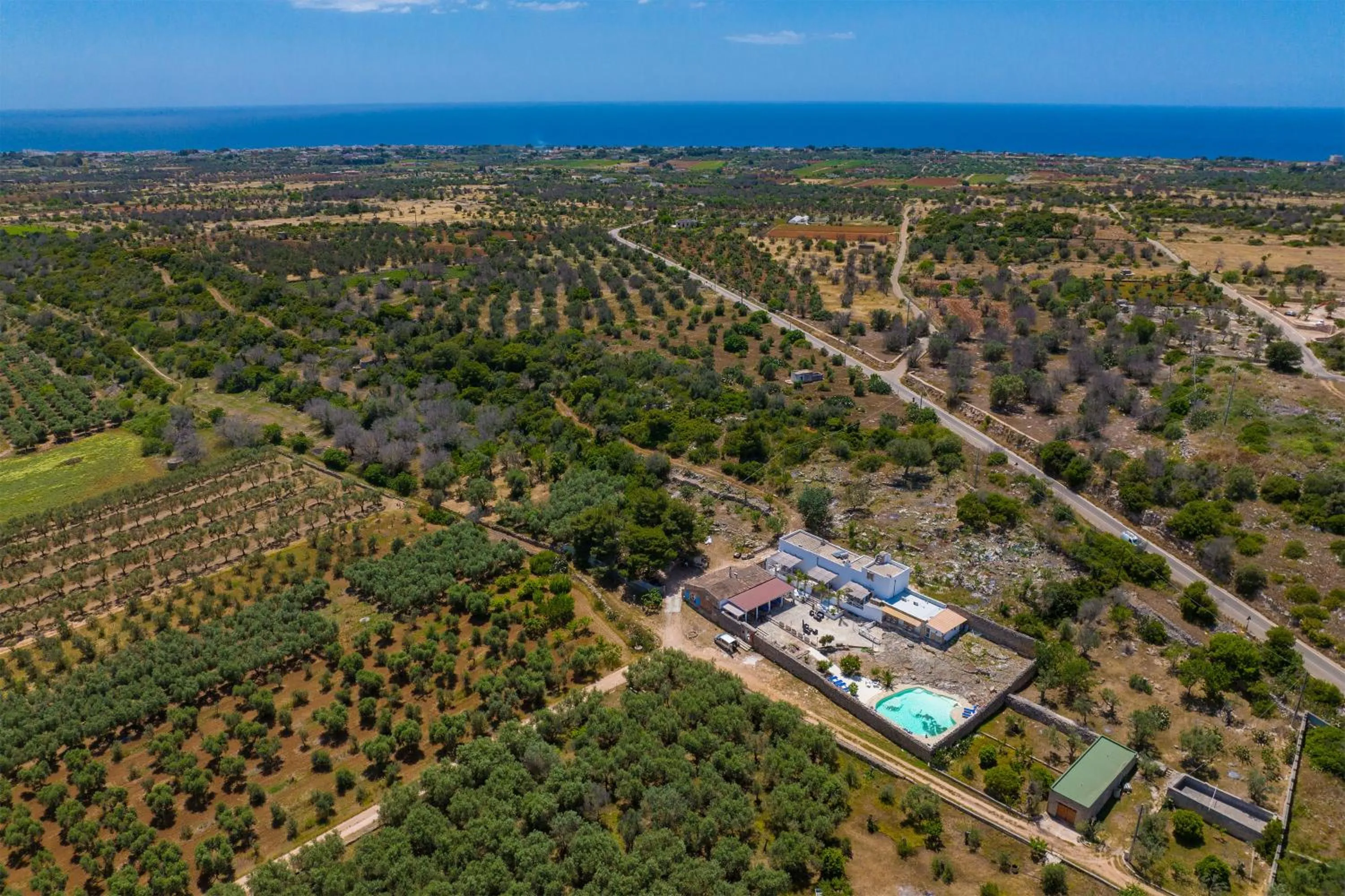 Bird's eye view in Masseria del Ninfeo
