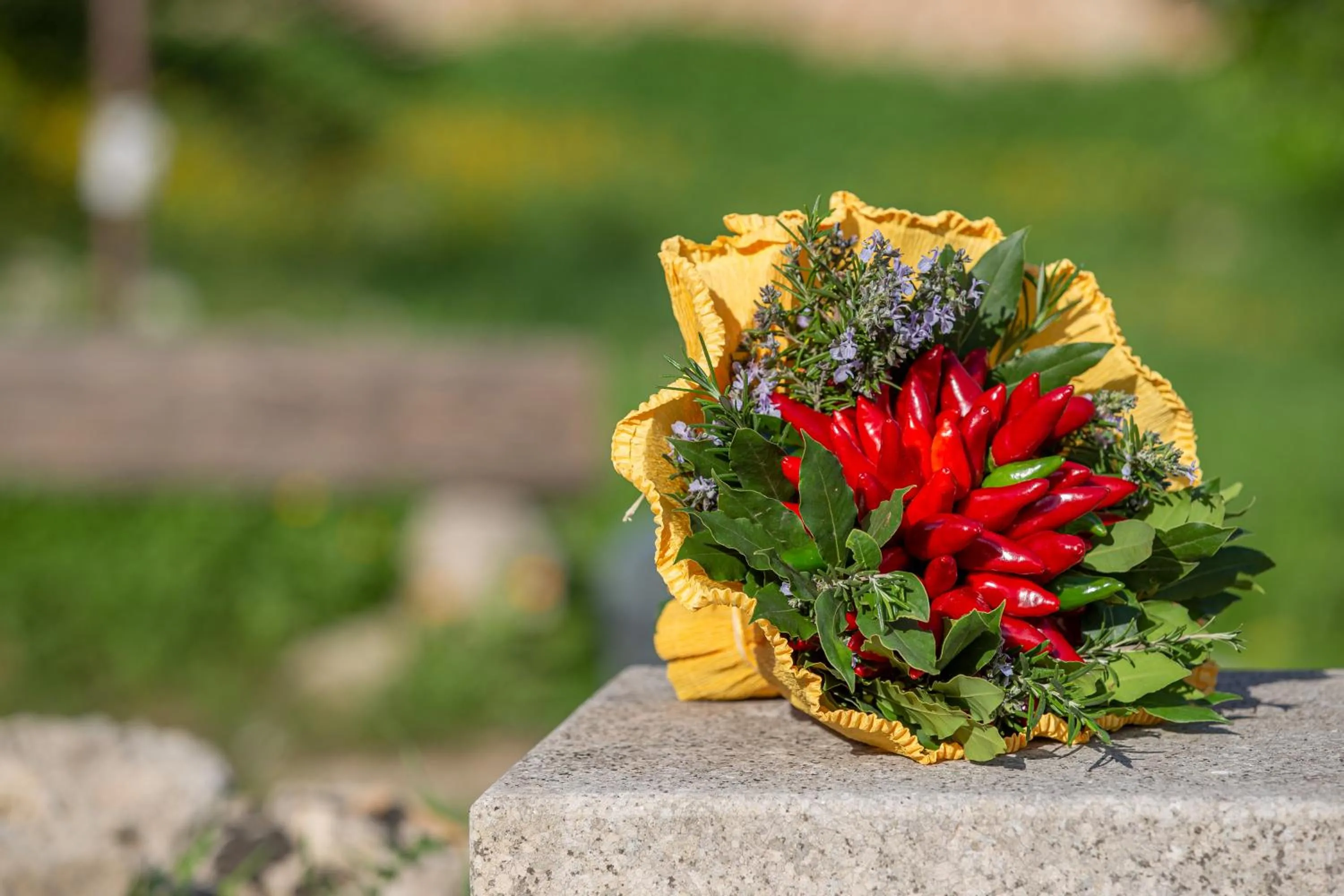 Decorative detail in Masseria del Ninfeo
