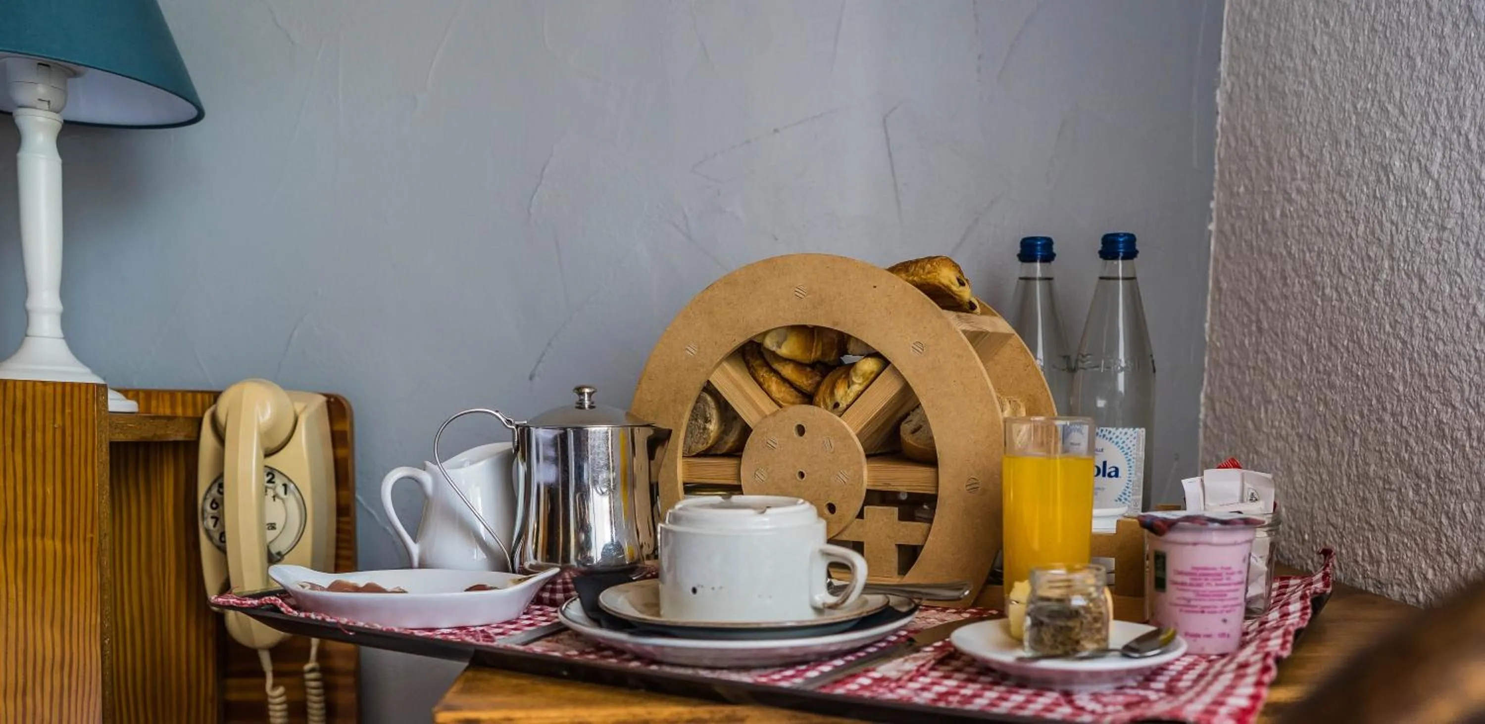 Breakfast in Hôtel Au Vieux Moulin