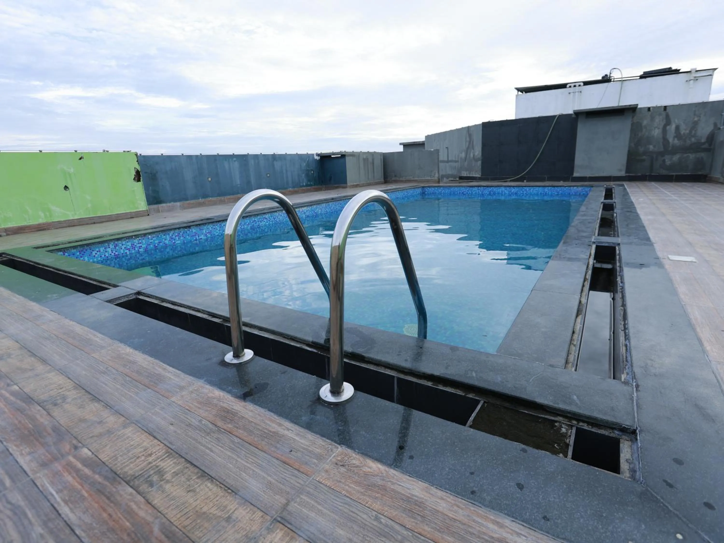 Pool view in Transit Suites by GrandWest