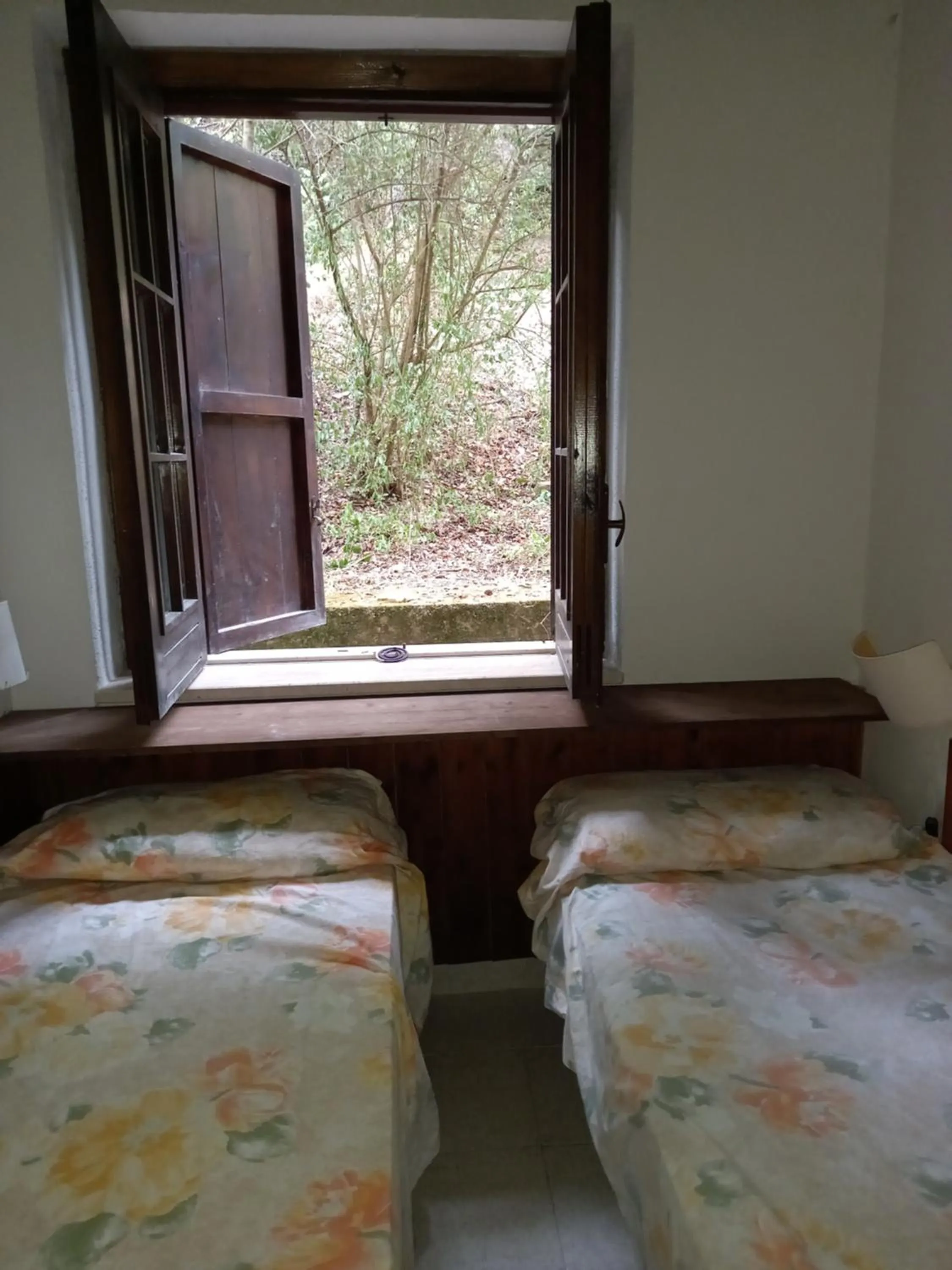 Bed in La casa nel bosco