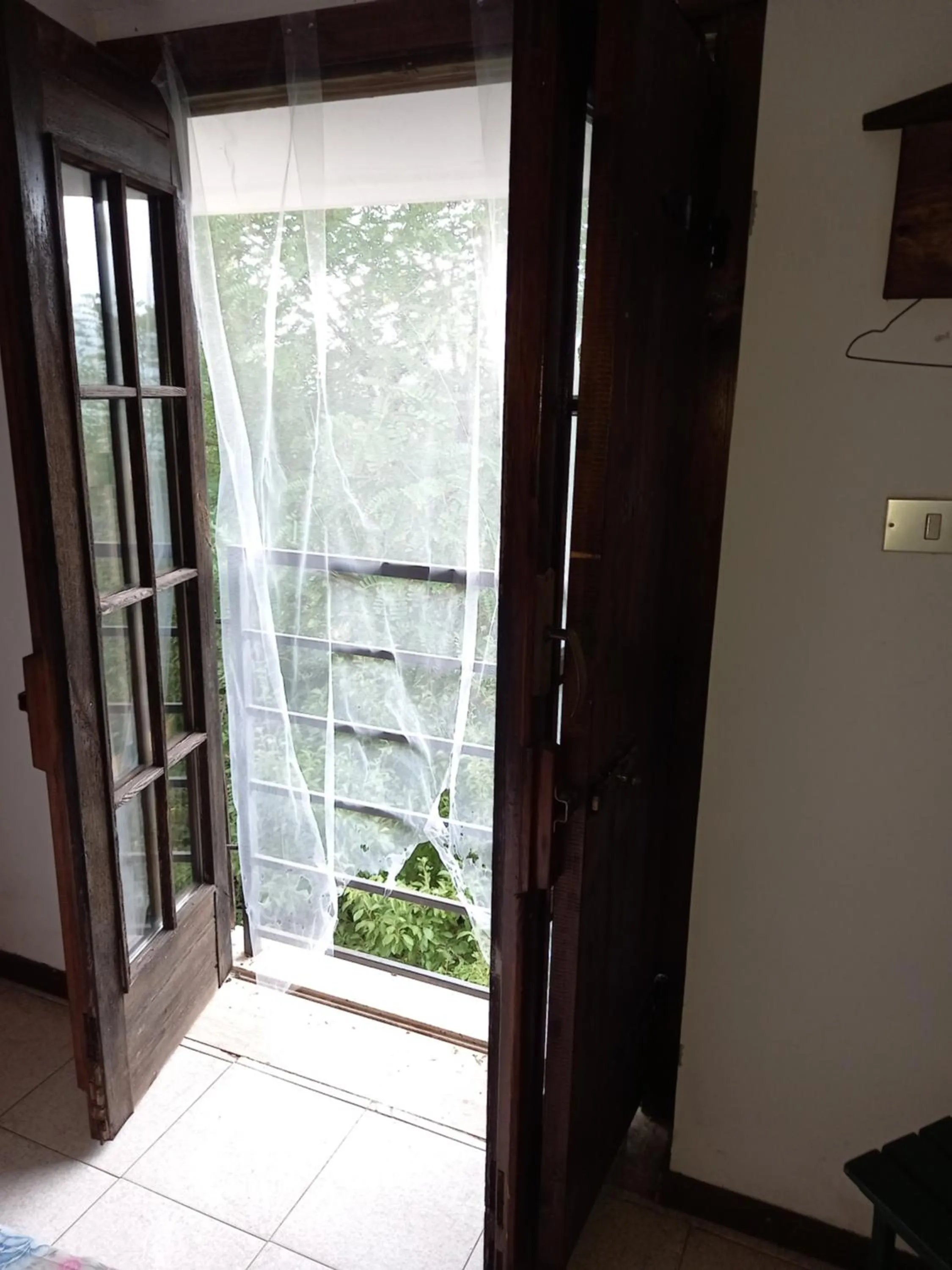 View (from property/room) in La casa nel bosco