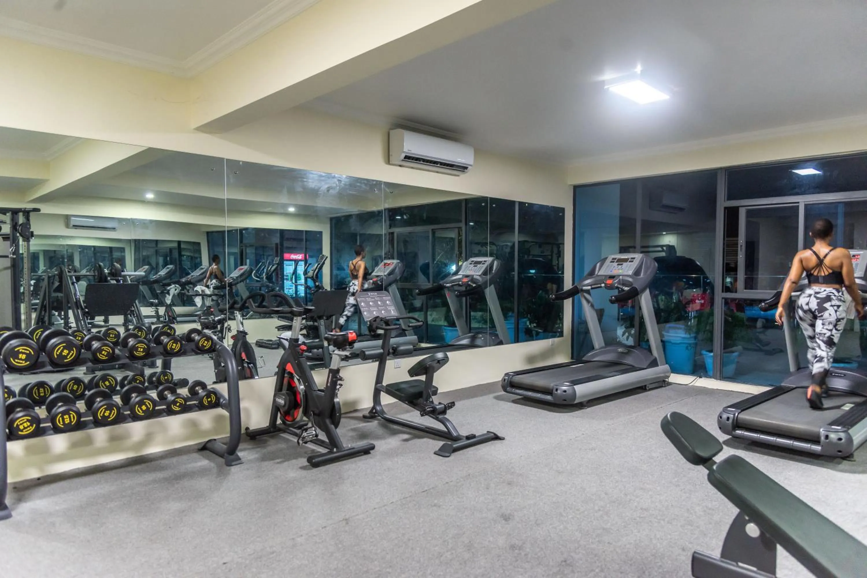 Fitness centre/facilities in Pauraque Soho Hotel