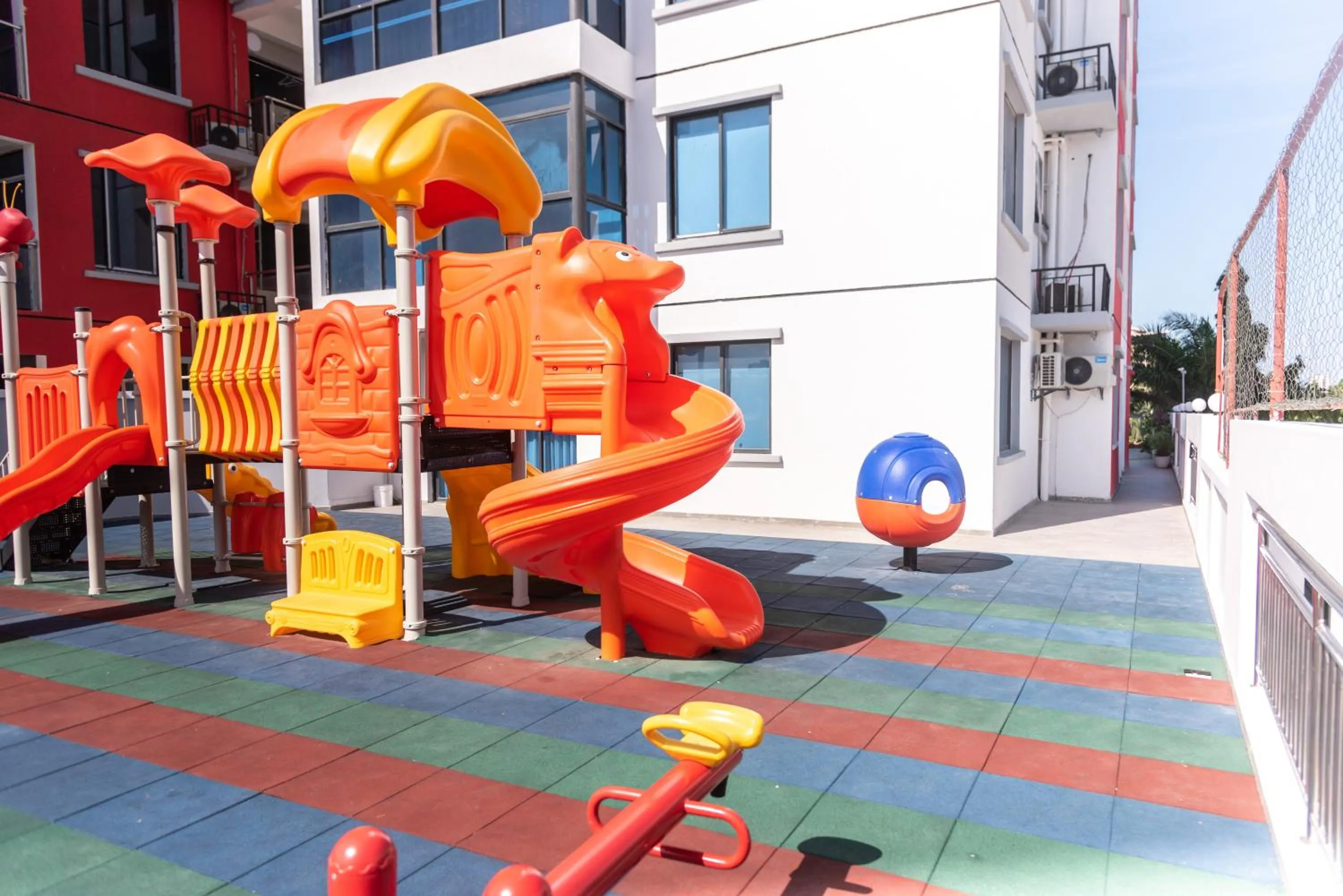 Children play ground in Pauraque Soho Hotel