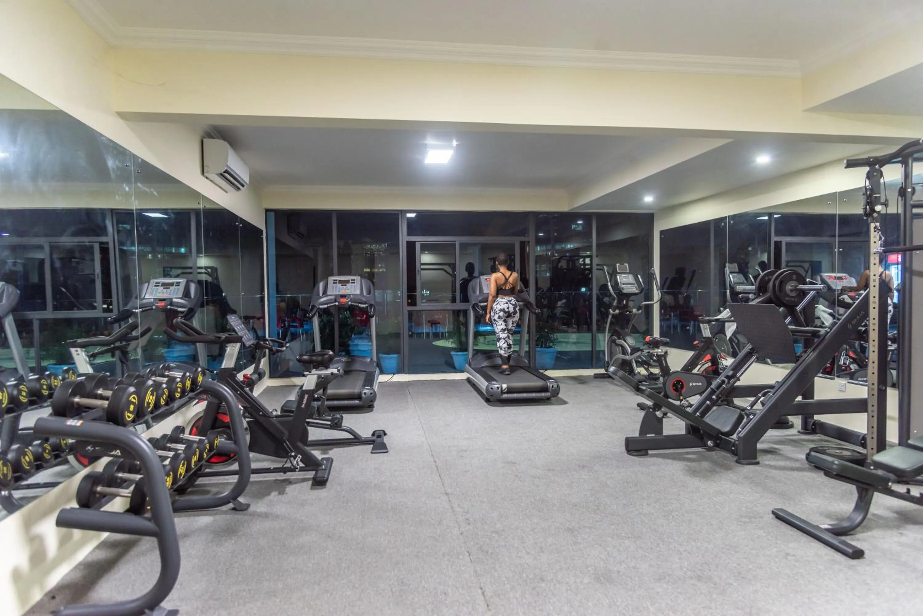 Fitness centre/facilities in Pauraque Soho Hotel