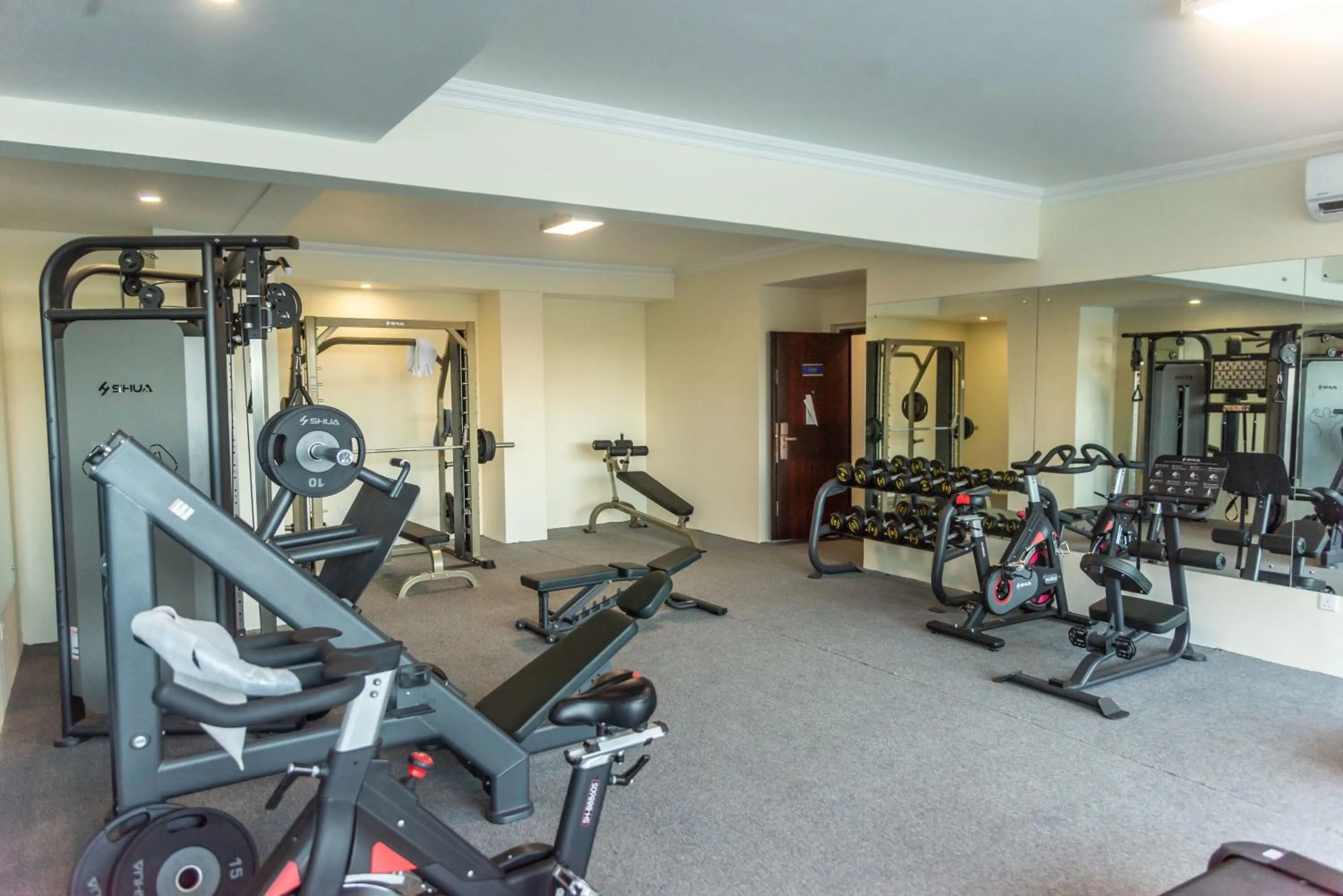Fitness centre/facilities in Pauraque Soho Hotel