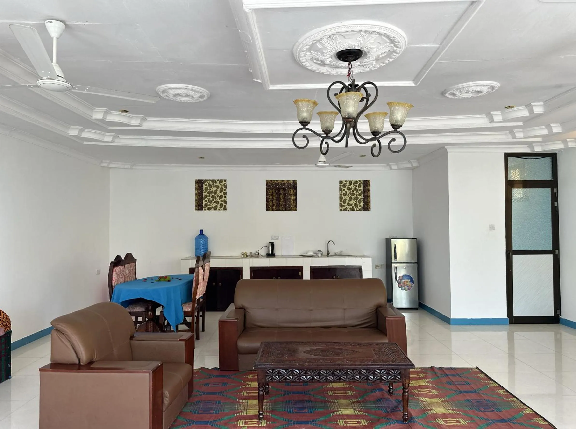 Seating area in Khadija Kiwengwa Apartment