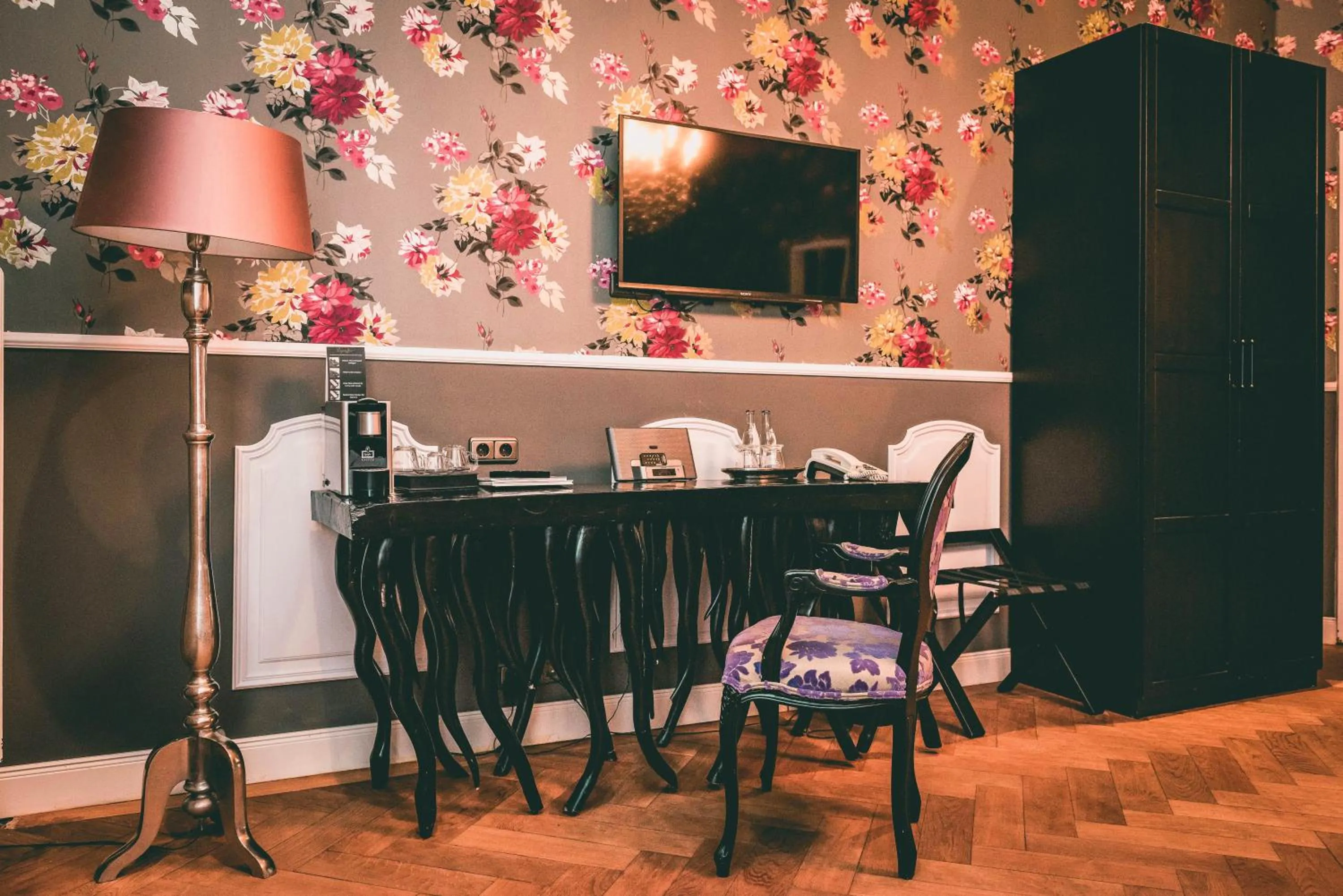 Decorative detail in Hotel Villa Klemm - Wiesbaden City