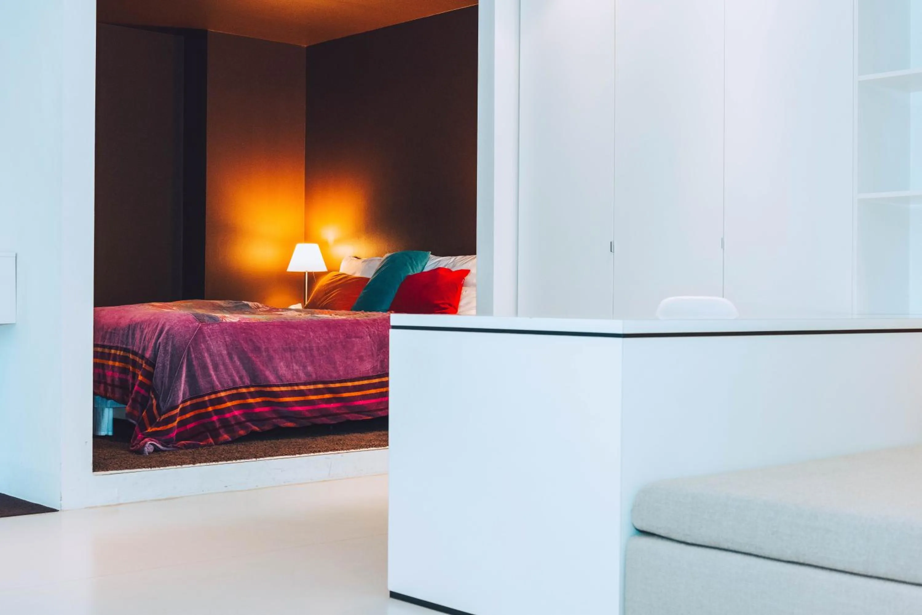 Bed in Hotel Villa Klemm - Wiesbaden City