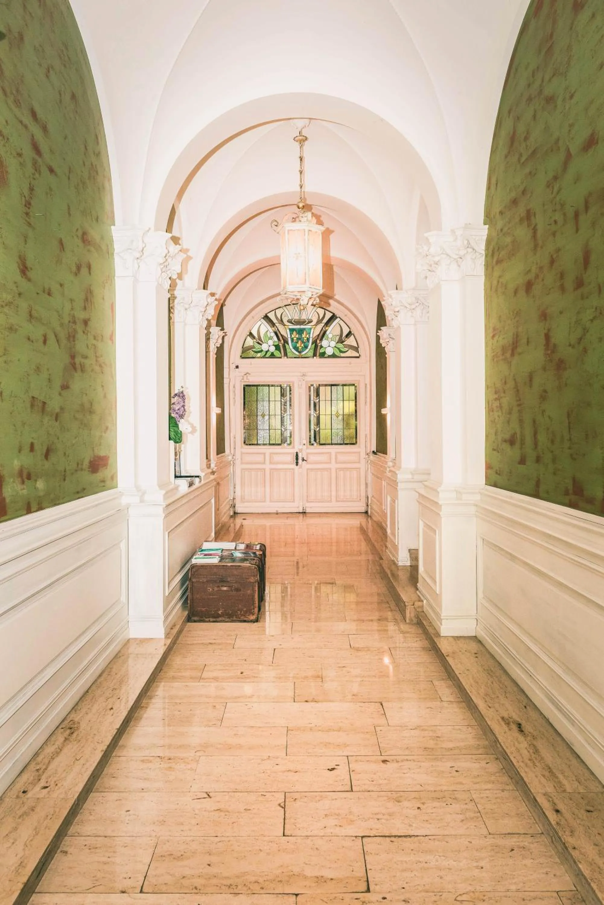 Lobby or reception in Hotel Villa Klemm - Wiesbaden City