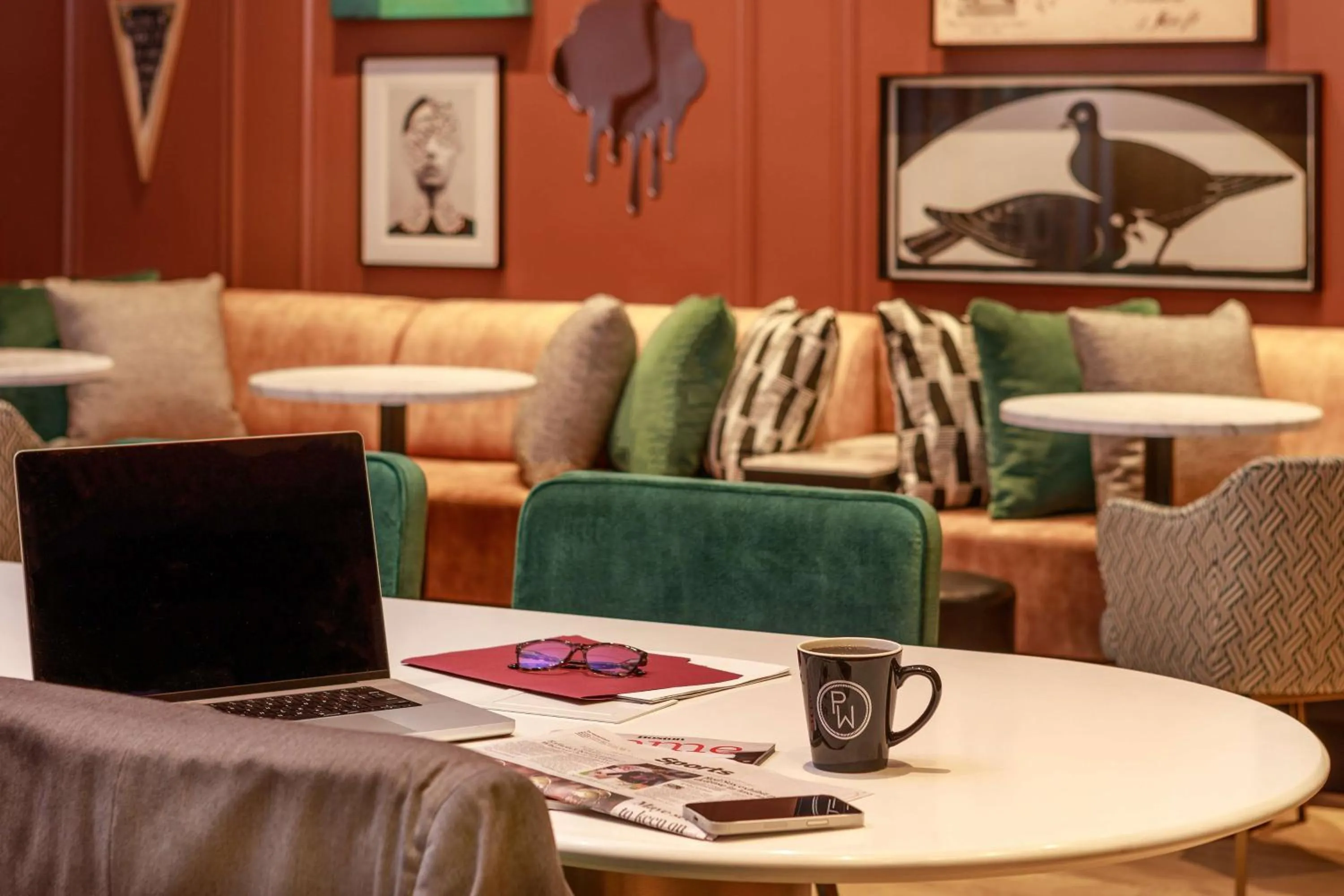 Lobby or reception in Pennyweight Hotel Boston, Curio Collection by Hilton