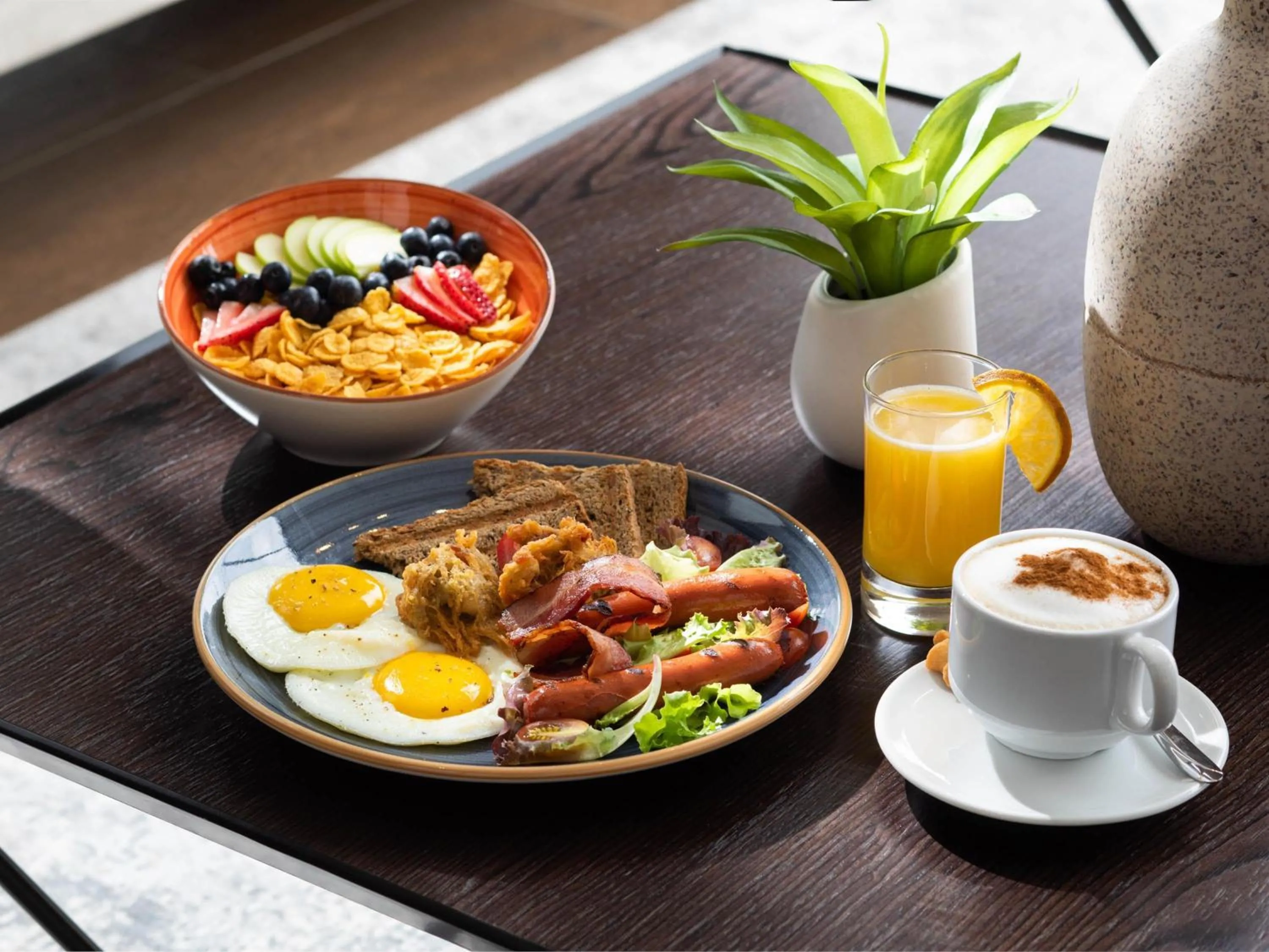 Breakfast in ibis Santa Cruz de la Sierra