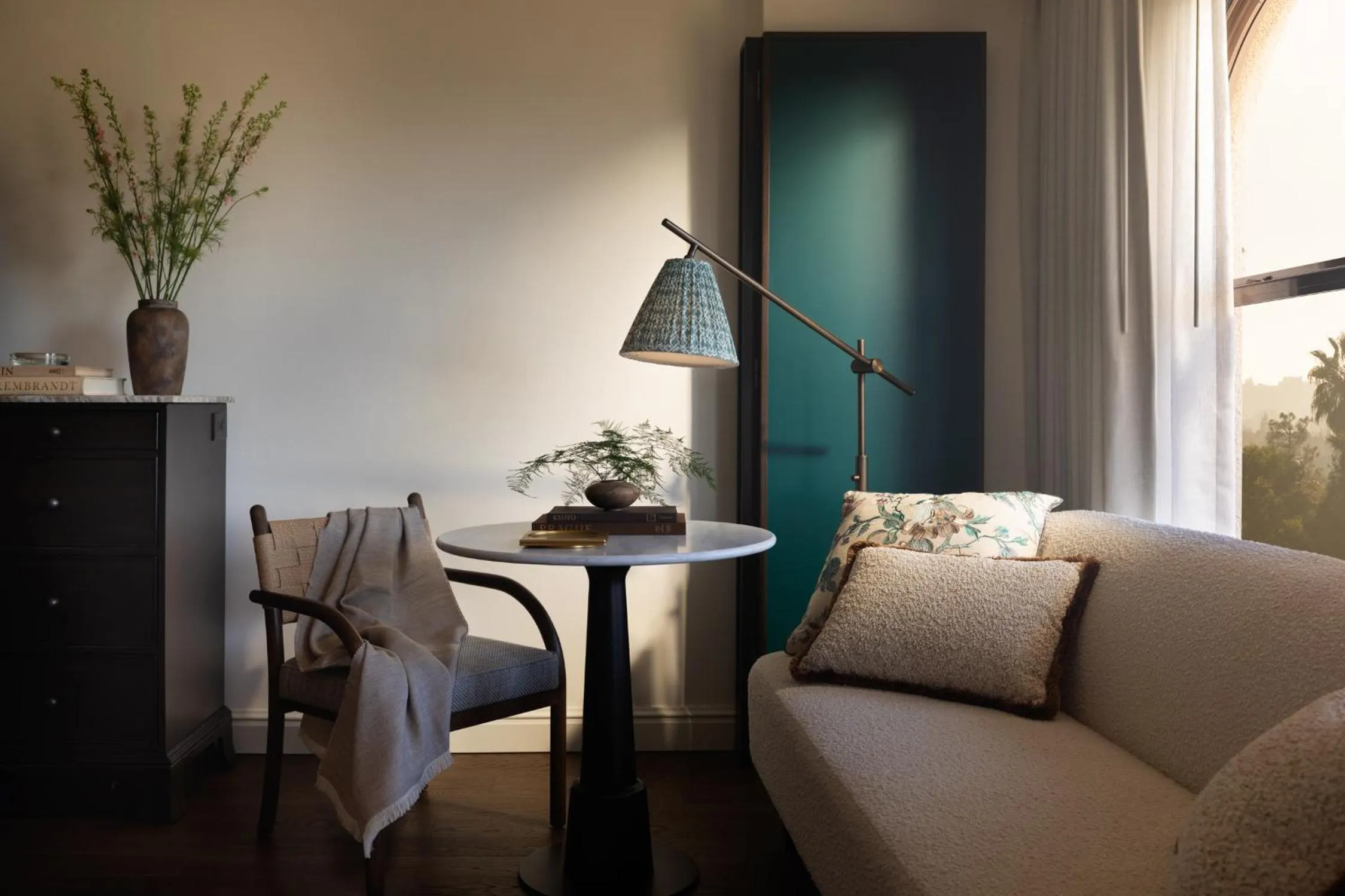 Seating area in The Langham Huntington, Pasadena