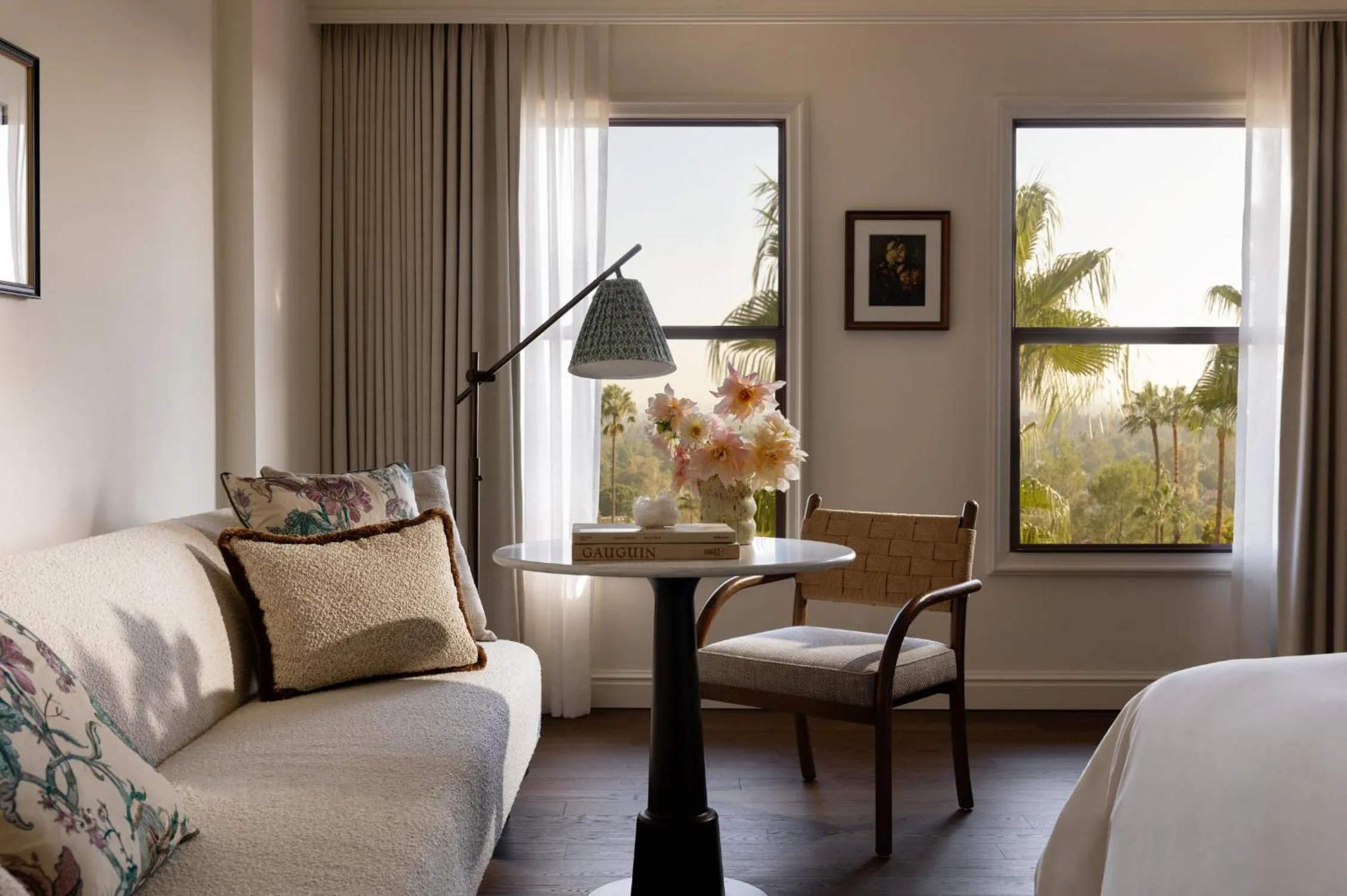 Seating area in The Langham Huntington, Pasadena